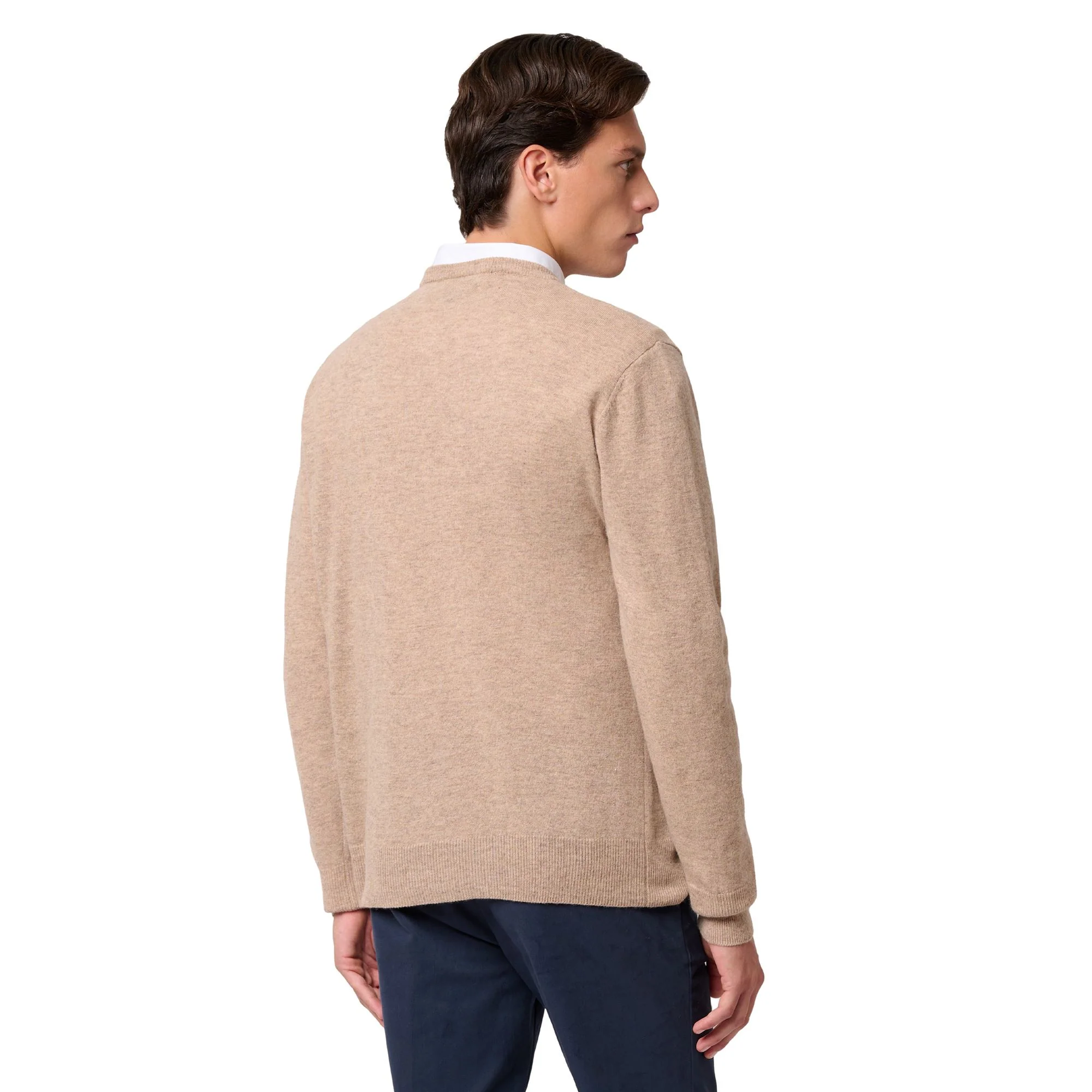 LAMB BIMBEREKE - KNITWEAR - Pull Over - Man - BEIGE DK - Image 5