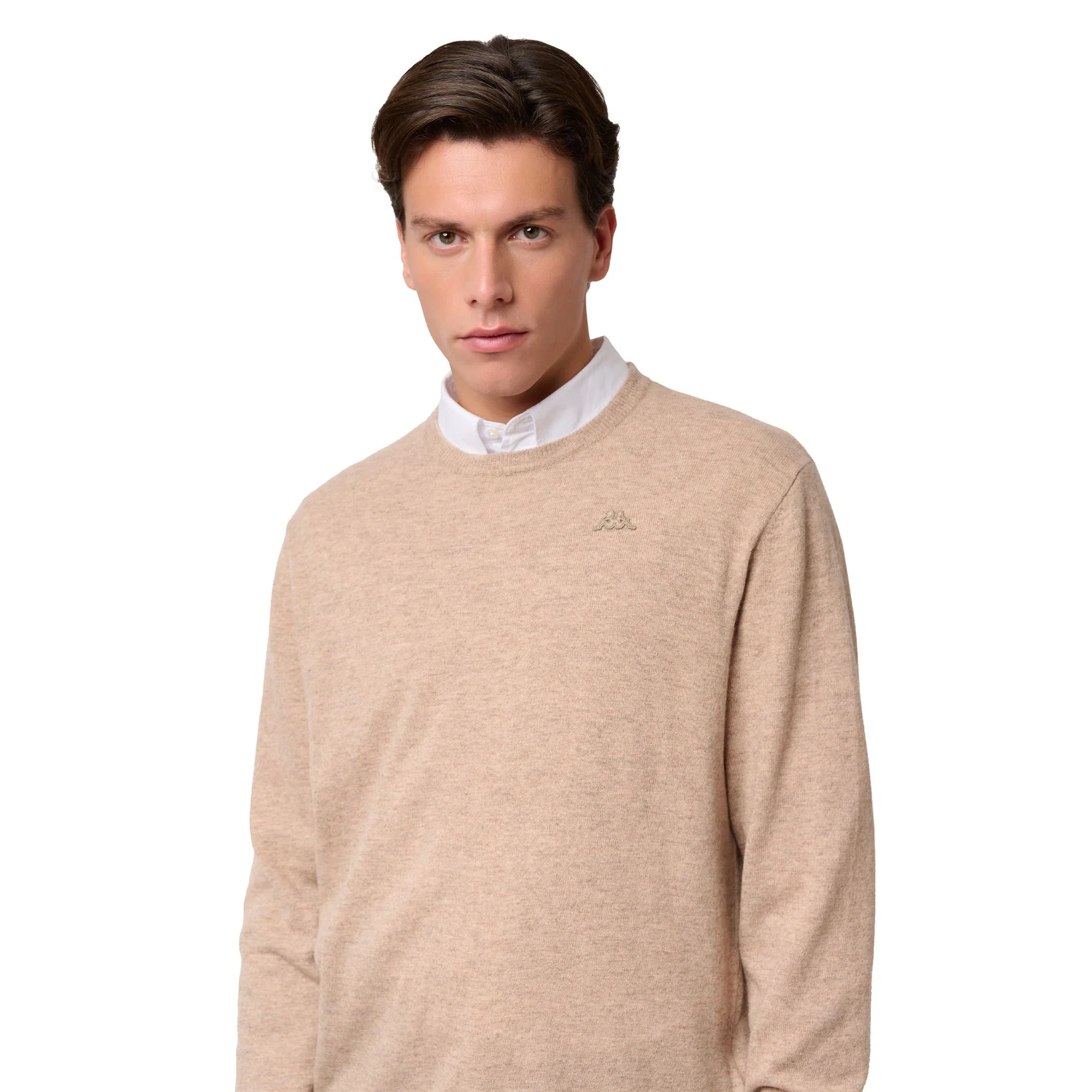 LAMB BIMBEREKE - KNITWEAR - Pull Over - Man - BEIGE DK - Image 6