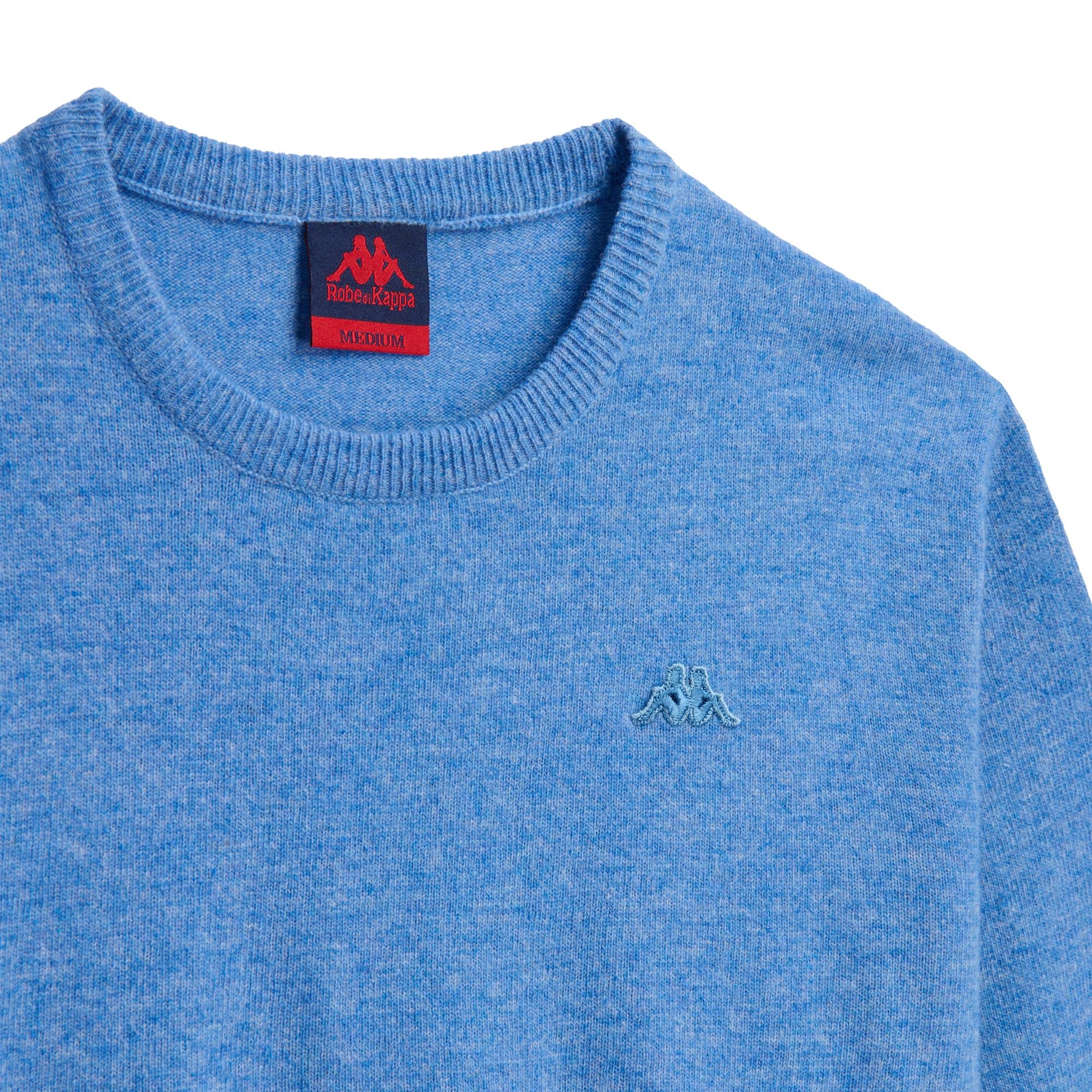 LAMB BIMBEREKE - KNITWEAR - Pull Over - Man - BLUE SMOKED - Image 4