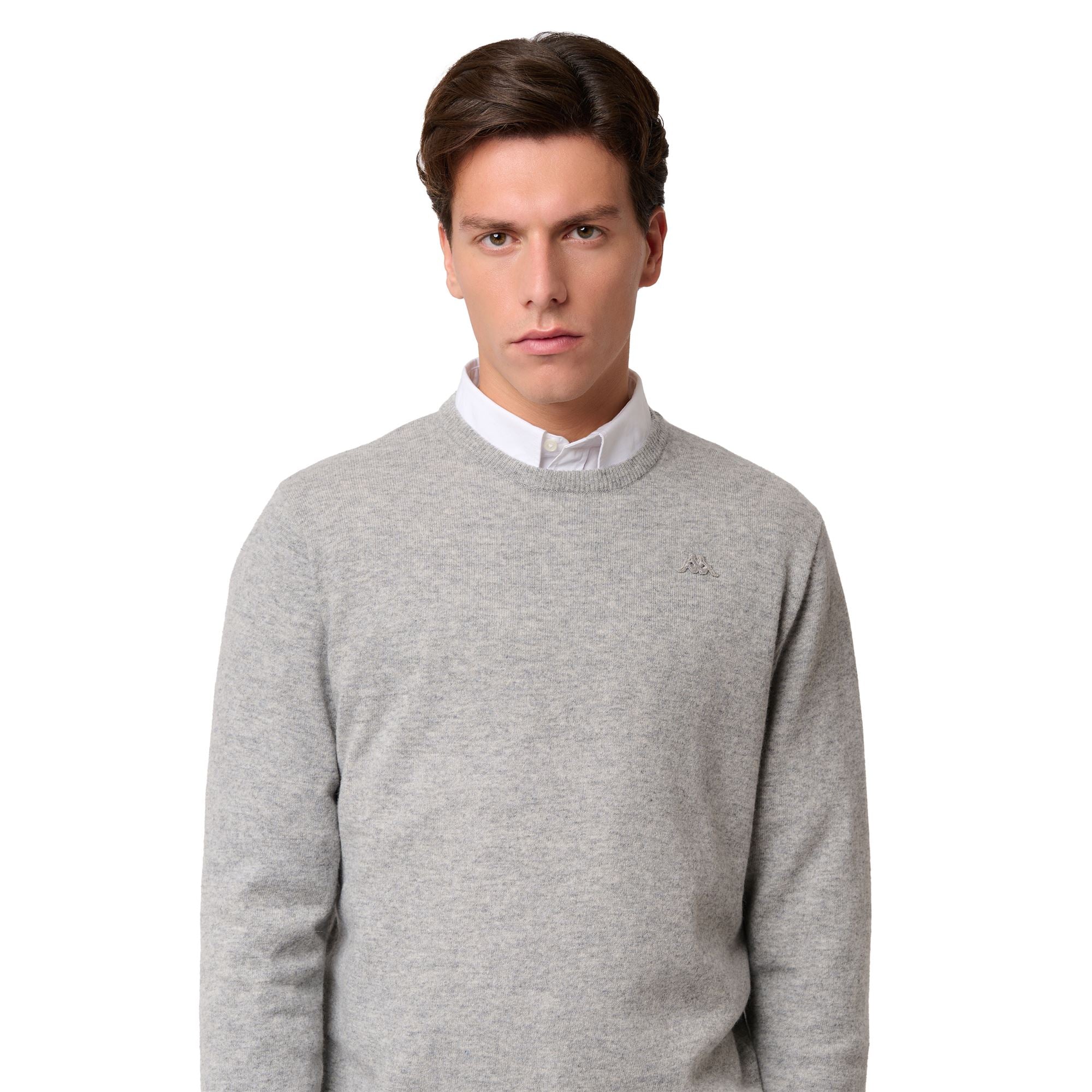 LAMB BIMBEREKE - KNITWEAR - Pull Over - Man - GREY FROST - Image 6