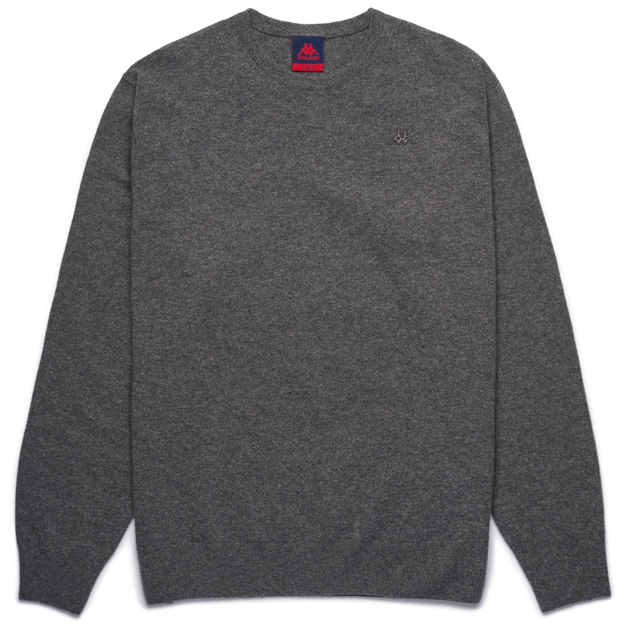 LAMB BIMBEREKE - KNITWEAR - Pull Over - Man - GREY GUNMETAL