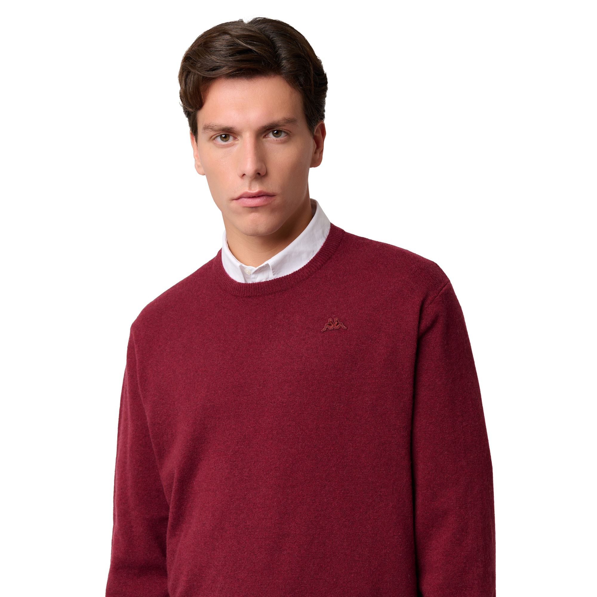 LAMB BIMBEREKE - KNITWEAR - Pull Over - Man - RED POMEGRANATE - Image 6