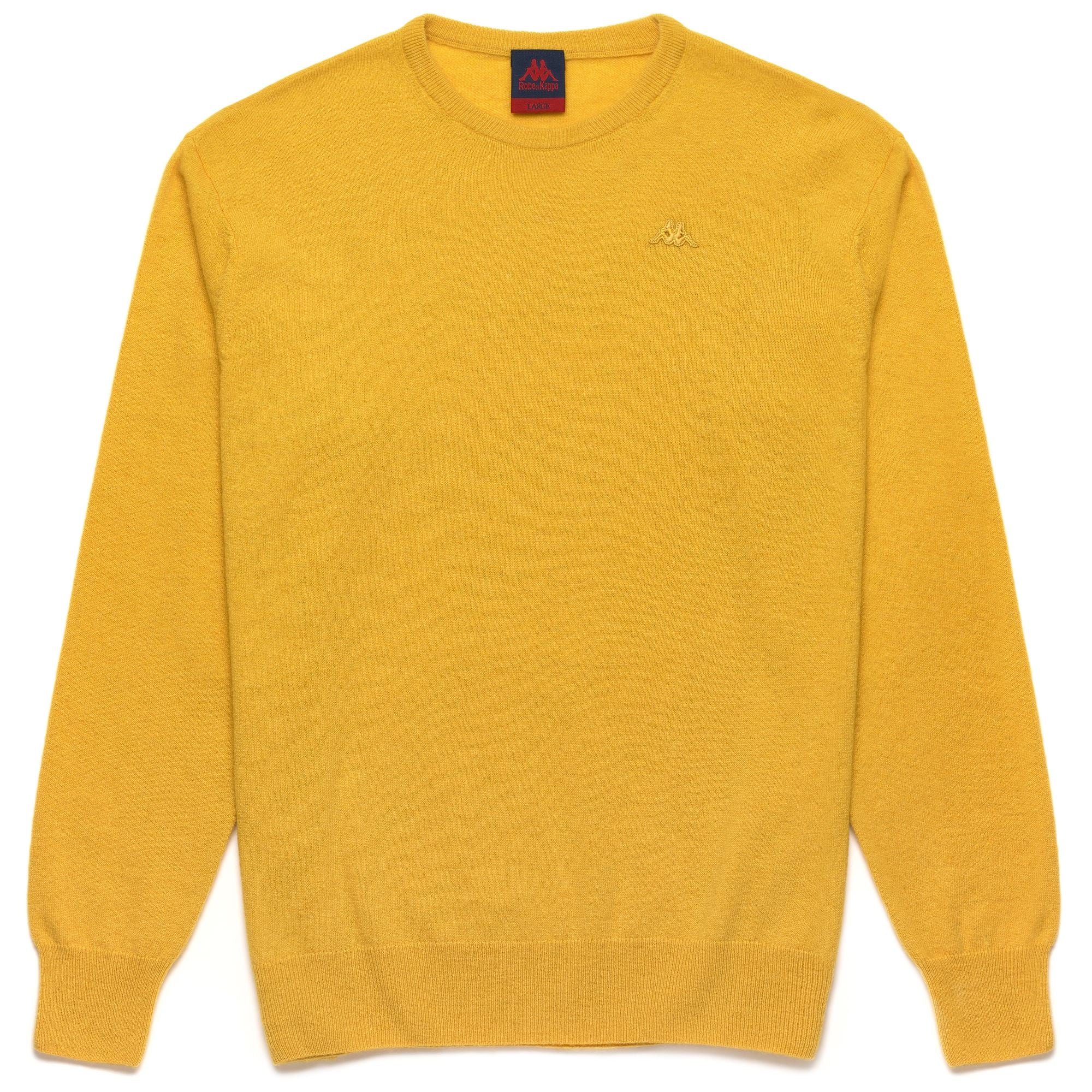 LAMB BIMBEREKE - KNITWEAR - Pull Over - Man - YELLOW VANILLE