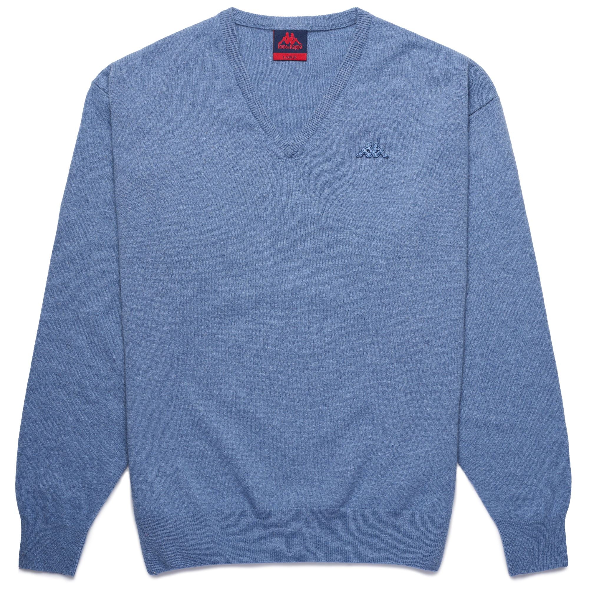LAMB BLEIBURG - KNITWEAR - Pull Over - Man - BLUE INFINITY