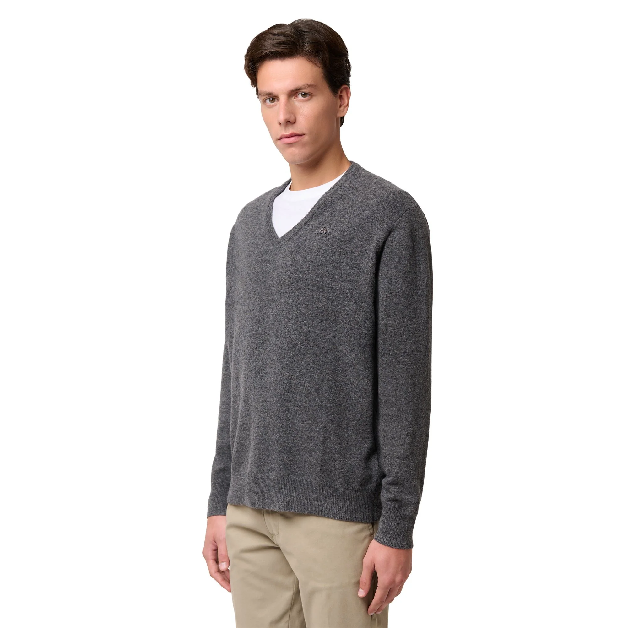 LAMB BLEIBURG - KNITWEAR - Pull Over - Man - GREY GUNMETAL
