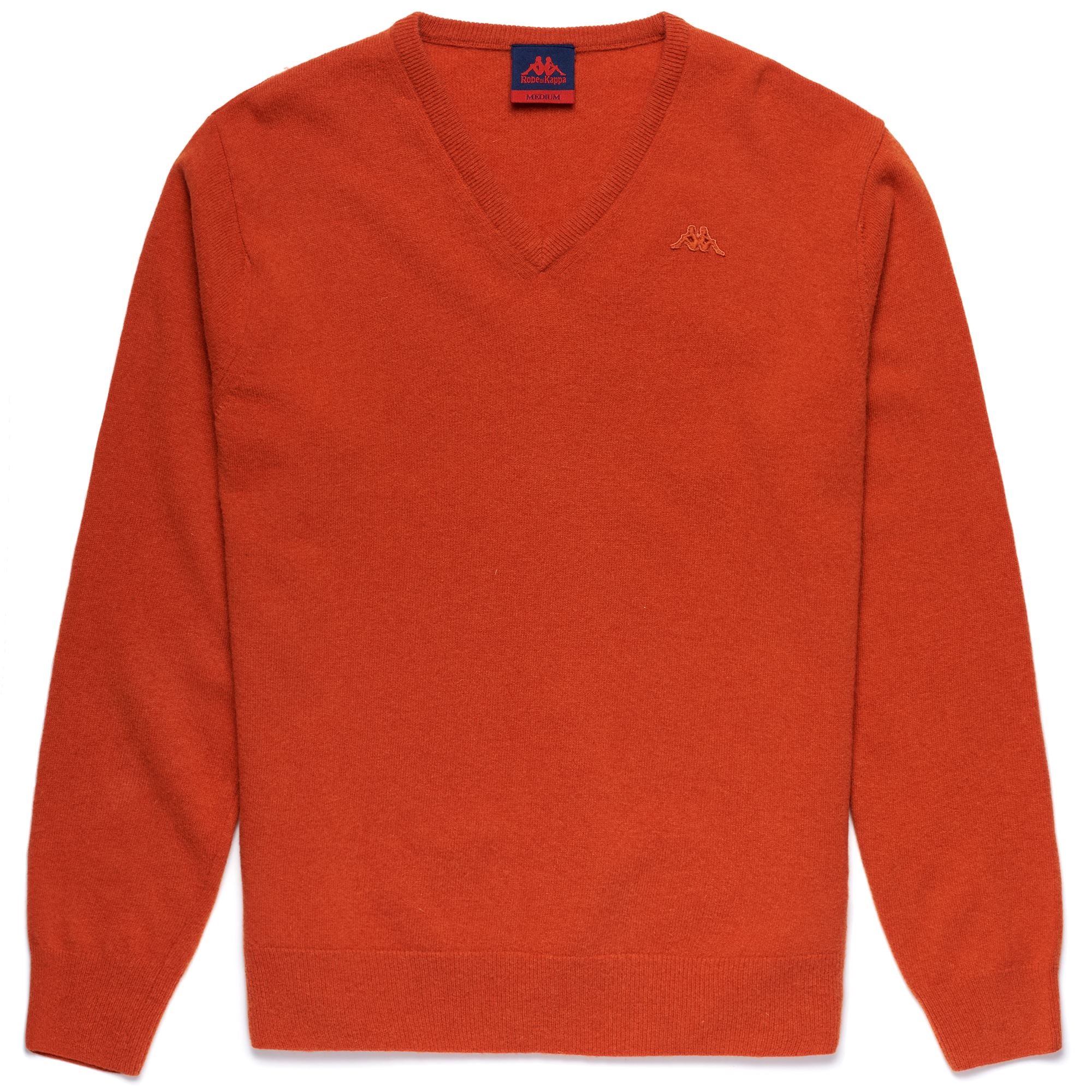 LAMB BLEIBURG - KNITWEAR - Pull  Over - Man - ORANGE DK