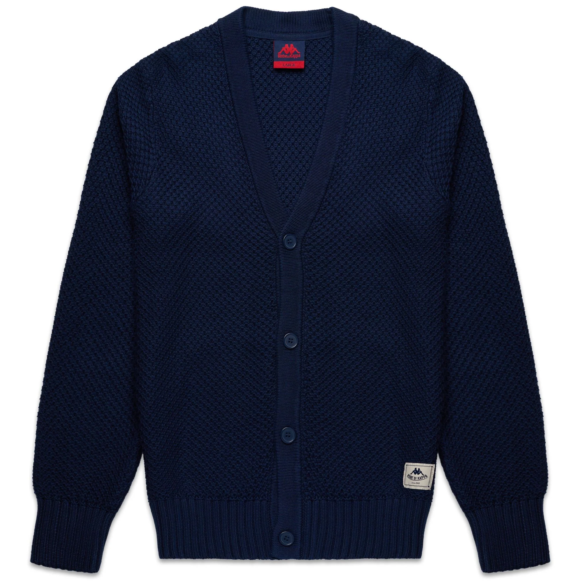 MARTIM - KNITWEAR - Cardigan - Man - BLUE IRIS