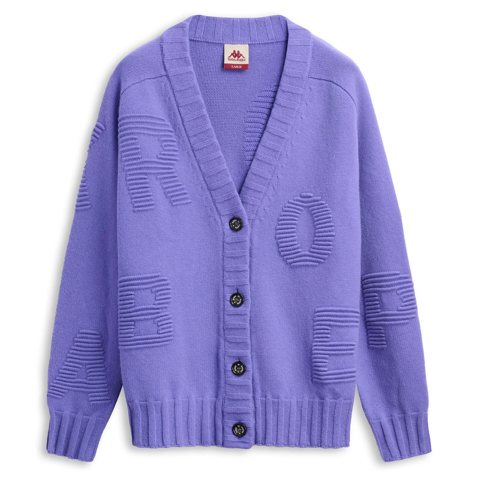 ROBE GIOVANI ABEBA - KNITWEAR - Cardigan - Man - VIOLET OPULENCE