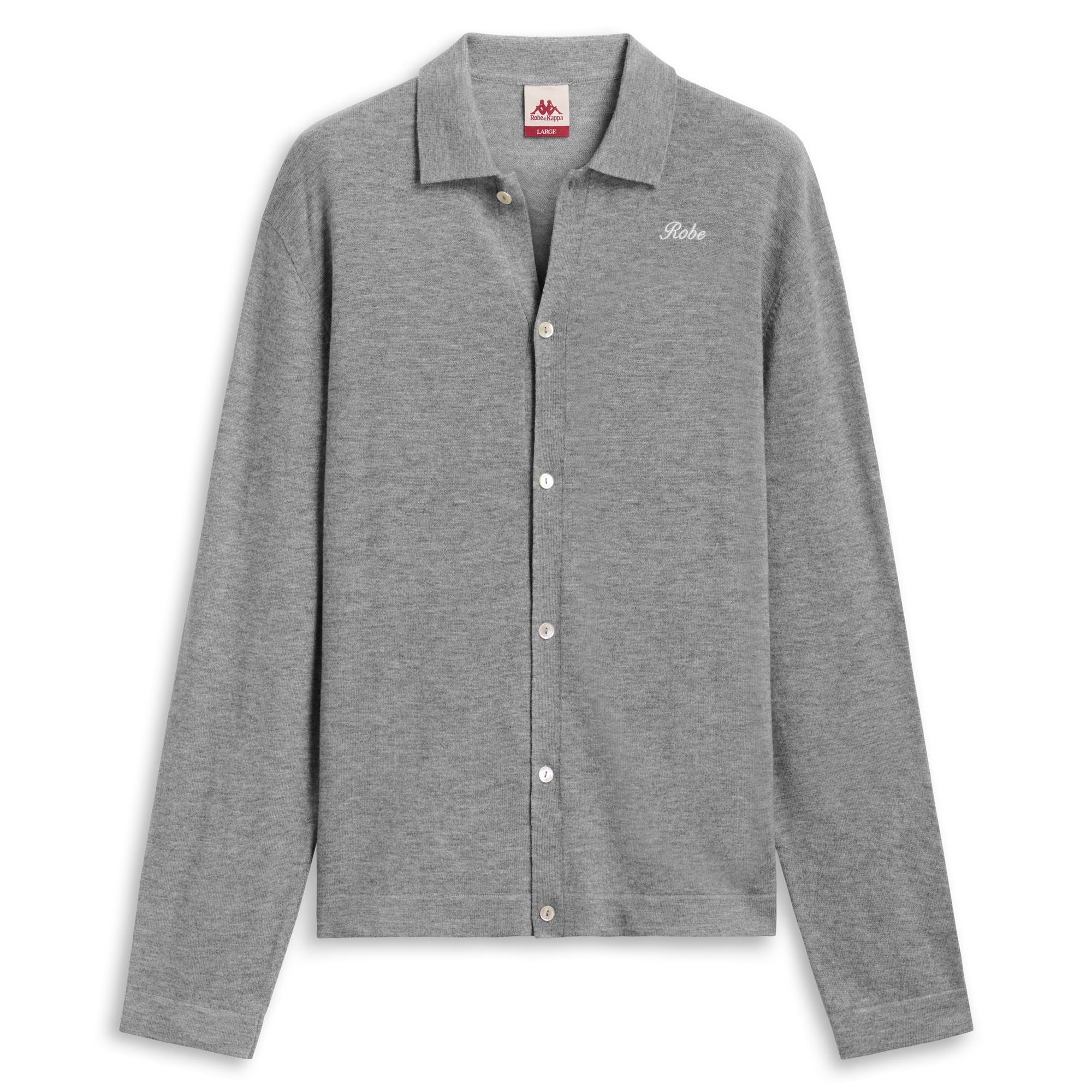 ROBE GIOVANI  HARARE - KNITWEAR - Cardigan - Man - GREY SILVER