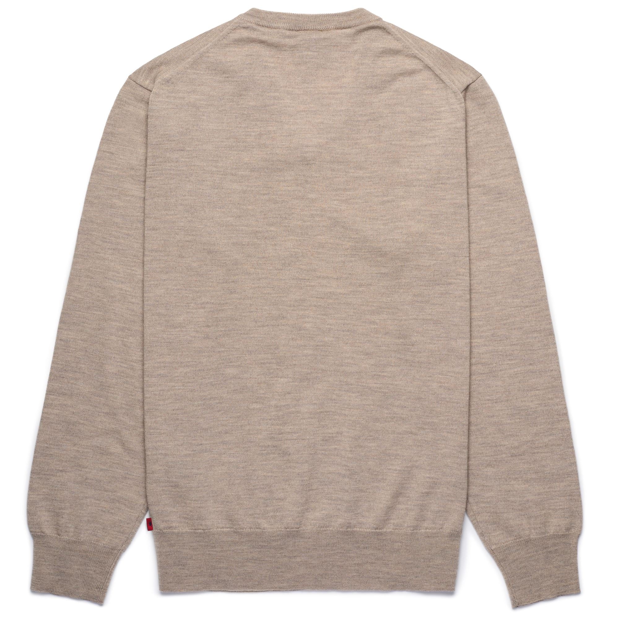 RUNELLI - KNITWEAR - Pull Over - Man - BEIGE DK - Image 2