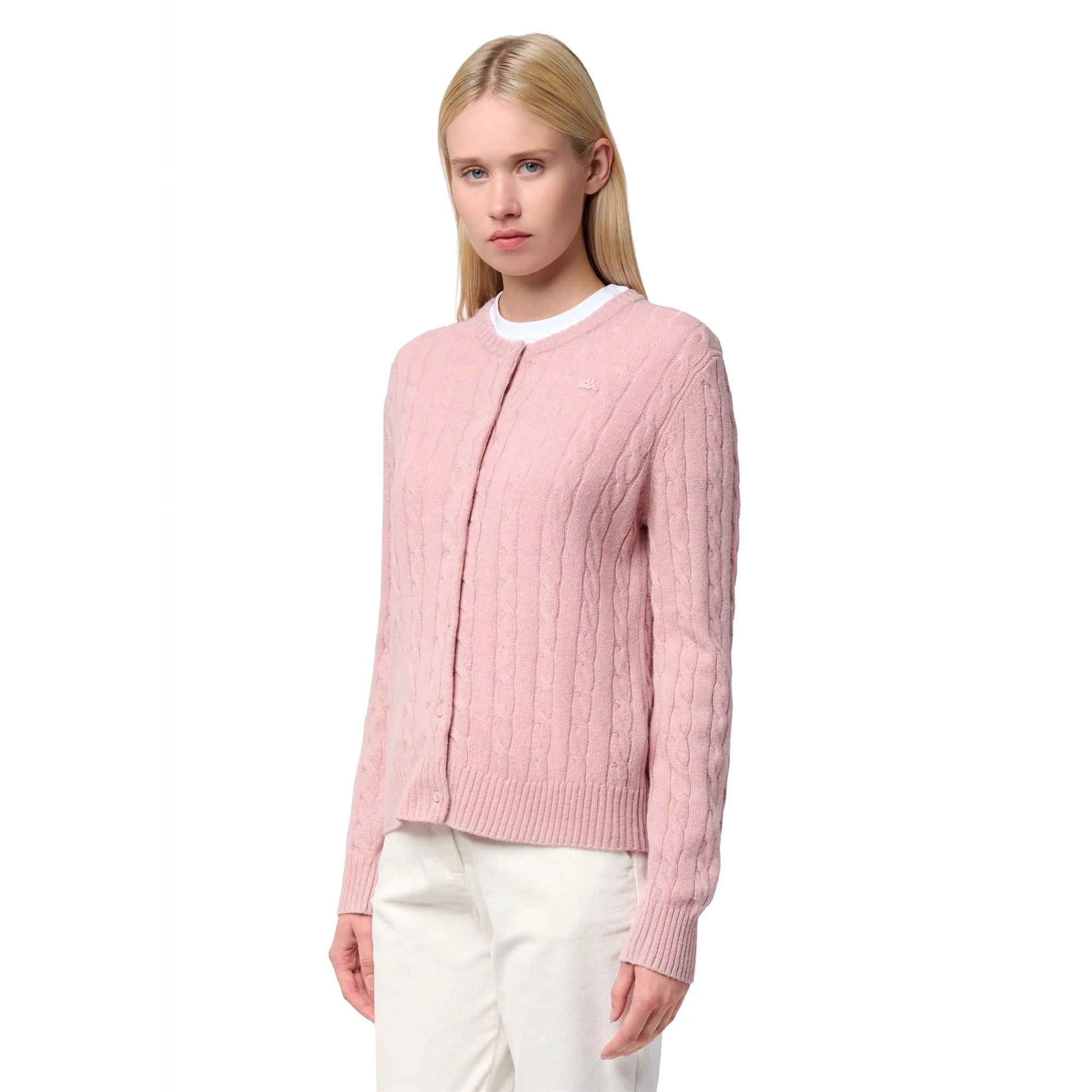 DHALIA - KNITWEAR - Cardigan - Woman - PINK ZEPHYR