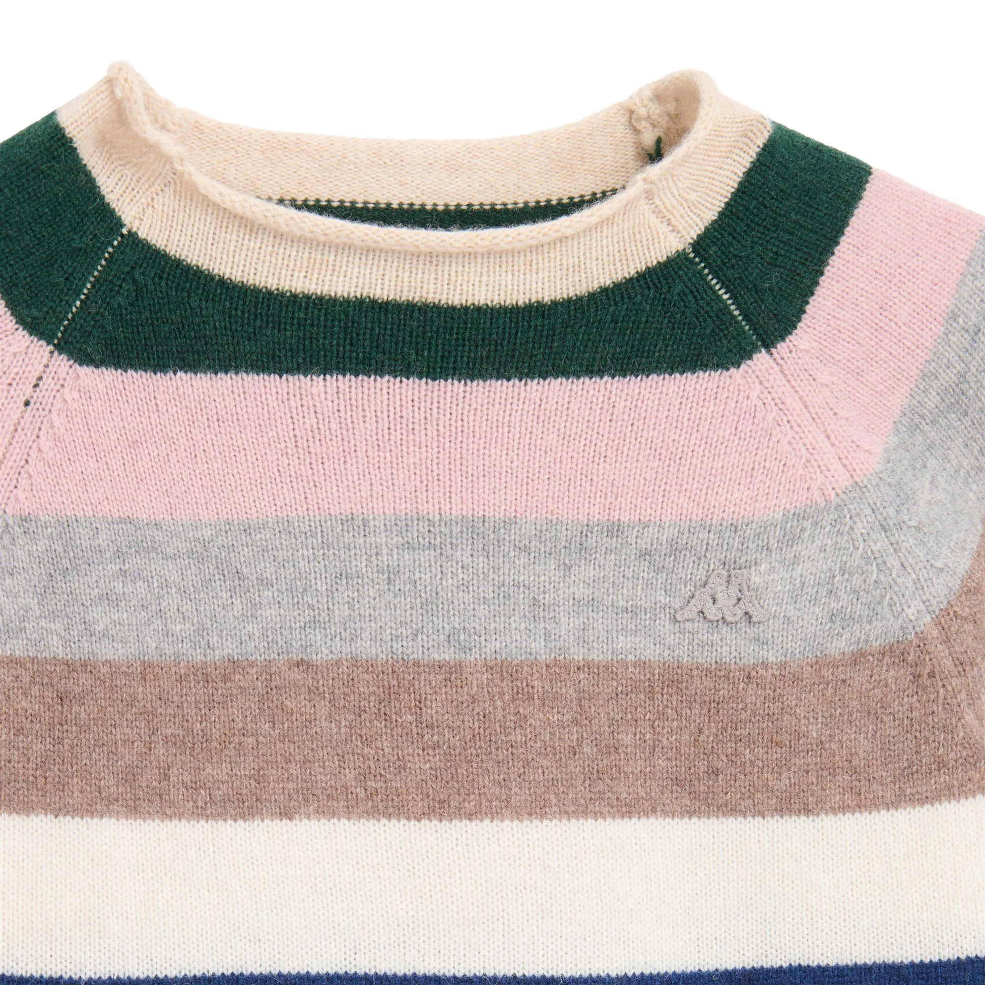 HILARY - KNITWEAR - Pull Over - Woman - BEIGE CLAY-GREEN JUNE-PINK ZEPHYR-GREY FROST-BROWN NATURAL-WHITE NATURAL-BLUE IRIS - Image 3