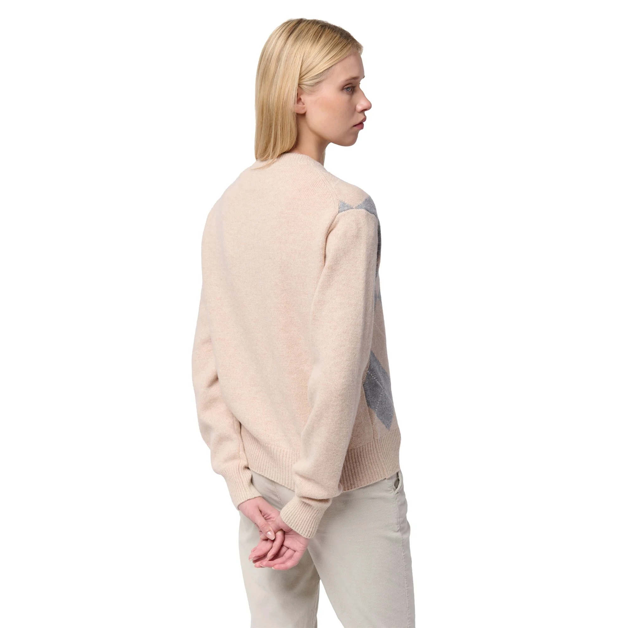HILMA - KNITWEAR - Jumper - Woman - BEIGE CLAY-GREY FROST-WHITE NATURAL - Image 5