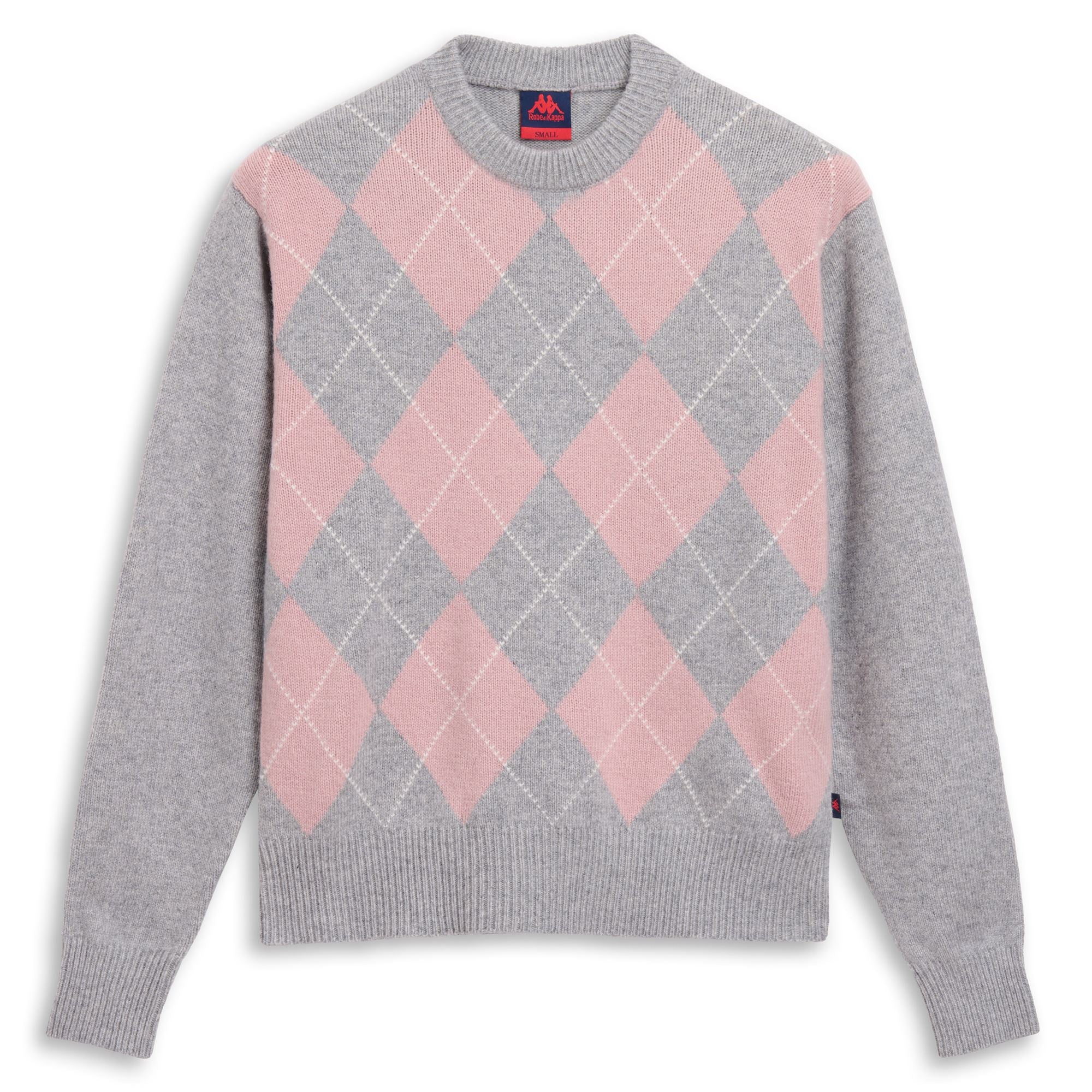 HILMA - KNITWEAR - Jumper - Woman - GREY FROST-PINK ZEPHYR-WHITE NATURAL - Image 2