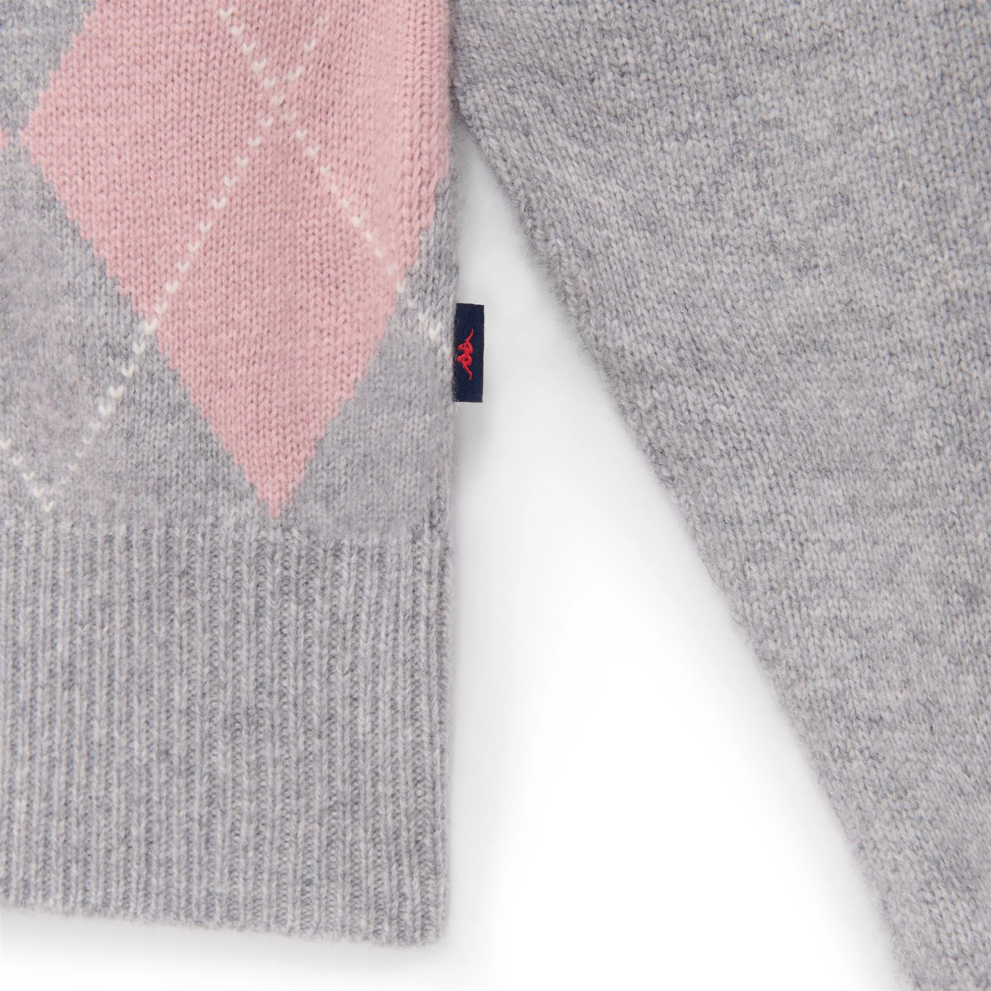 HILMA - KNITWEAR - Jumper - Woman - GREY FROST-PINK ZEPHYR-WHITE NATURAL - Image 4