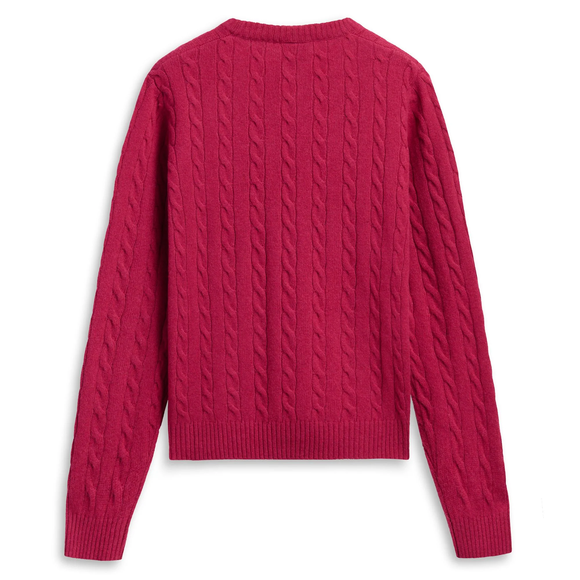 JOLIE - KNITWEAR - Pull Over - Woman - RED DK - Image 3