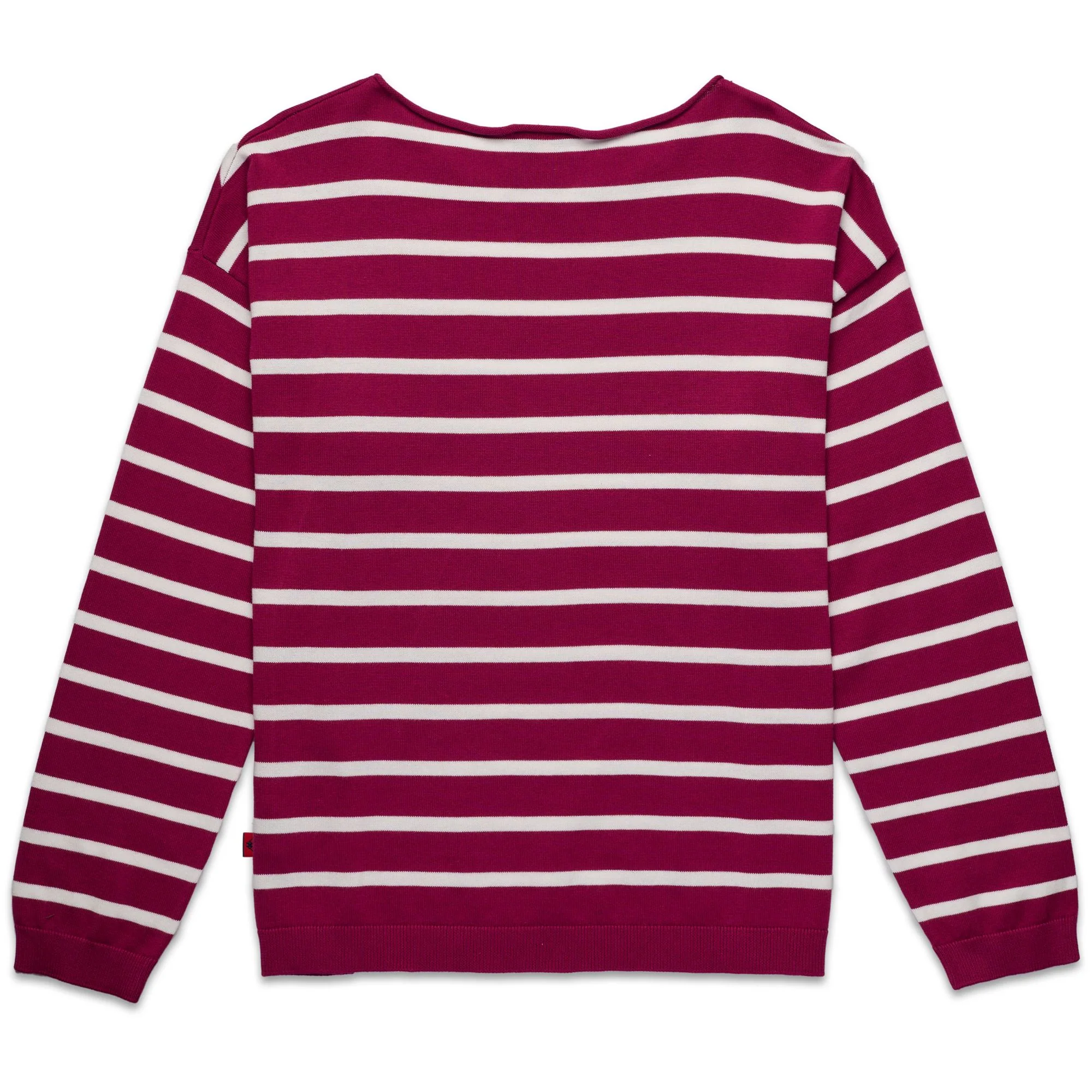 MALLORY - KNITWEAR - Pull Over - Woman - VIOLET RASPBERRY-WHITE NATURAL - Image 2