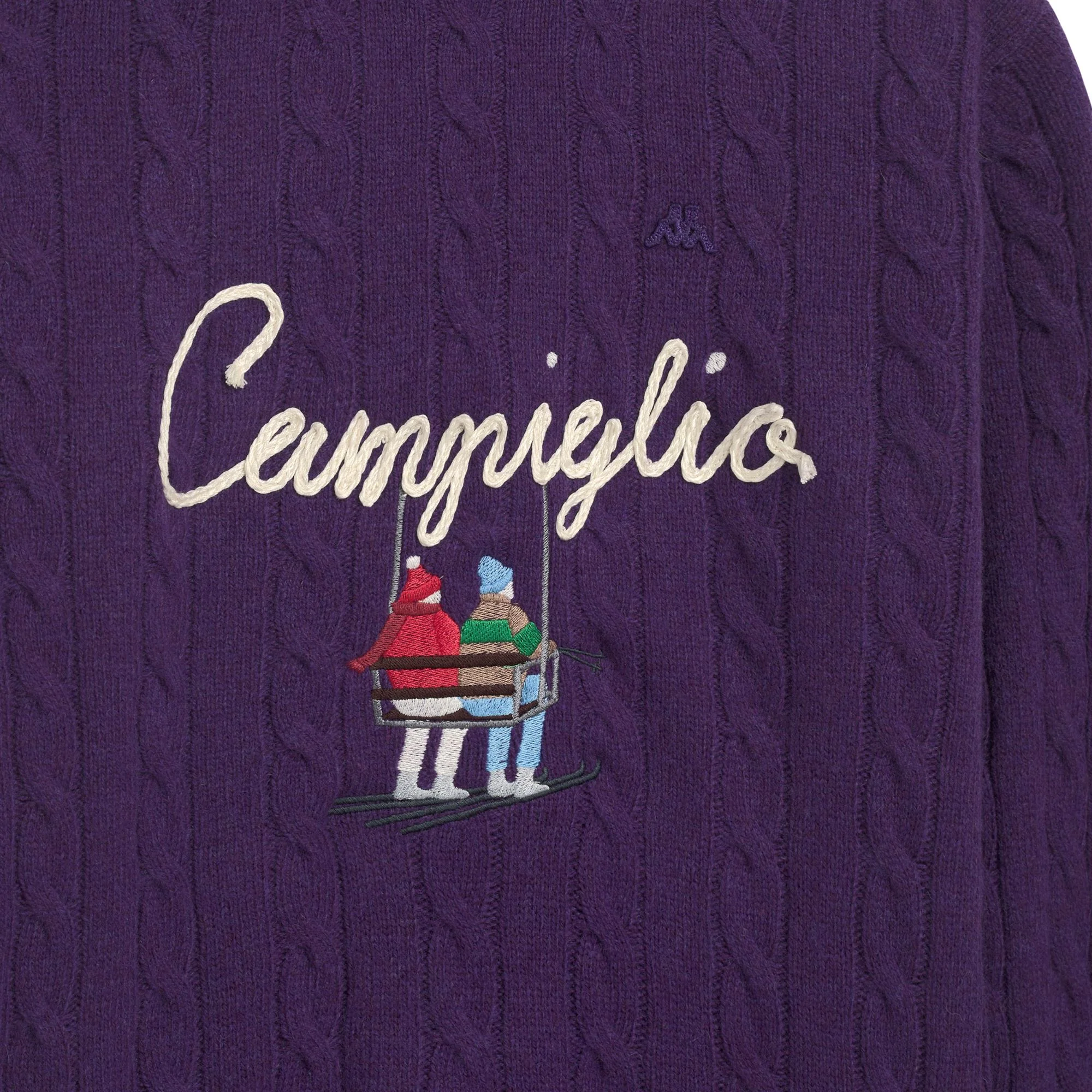MARETA - KNITWEAR - Pull Over - Woman - CAMPIGLIO-VIOLET HELIOTROPE - Image 3