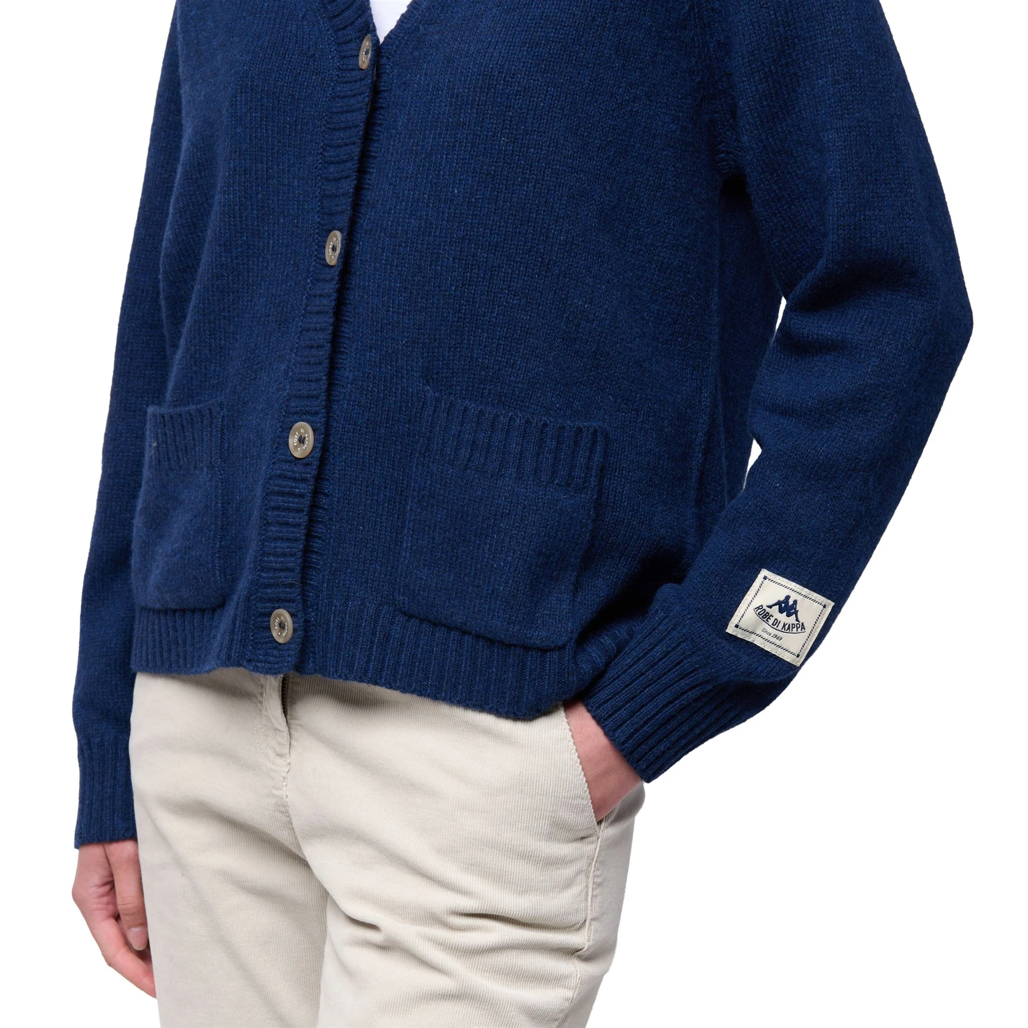 MARION - KNITWEAR - Cardigan - Woman - BLUE IRIS - Image 6