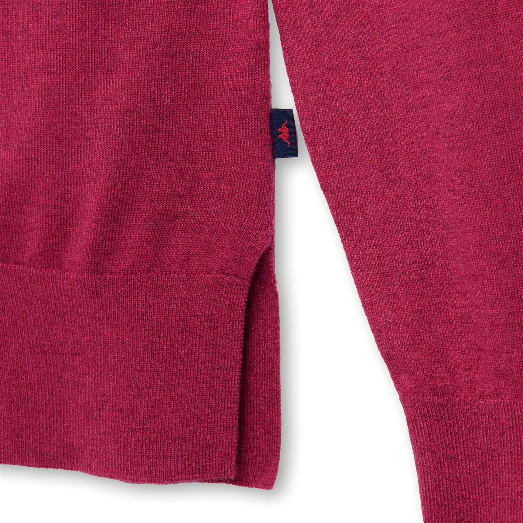 MONIA - KNITWEAR - Pull Over - Woman - RED DK - Image 3