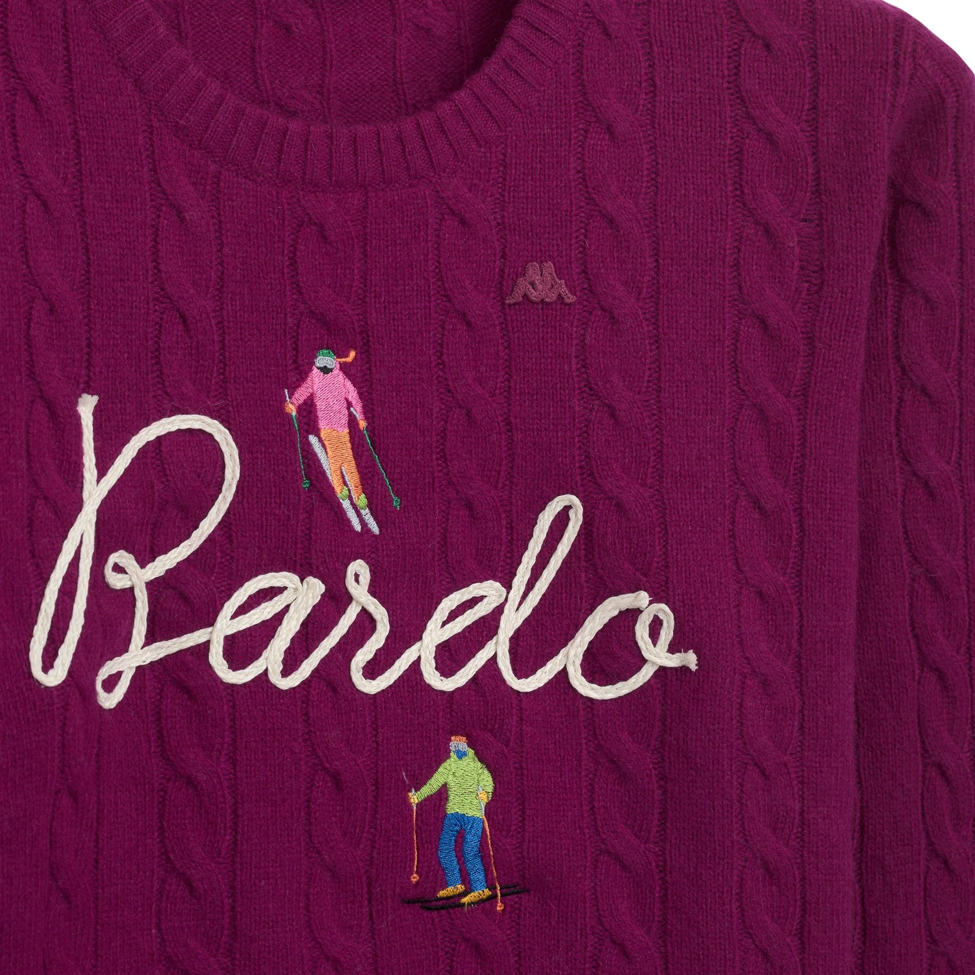 MULES - KNITWEAR - Pull Over - Woman - BARDONECCHIA-VIOLET RASPBERRY - Image 3