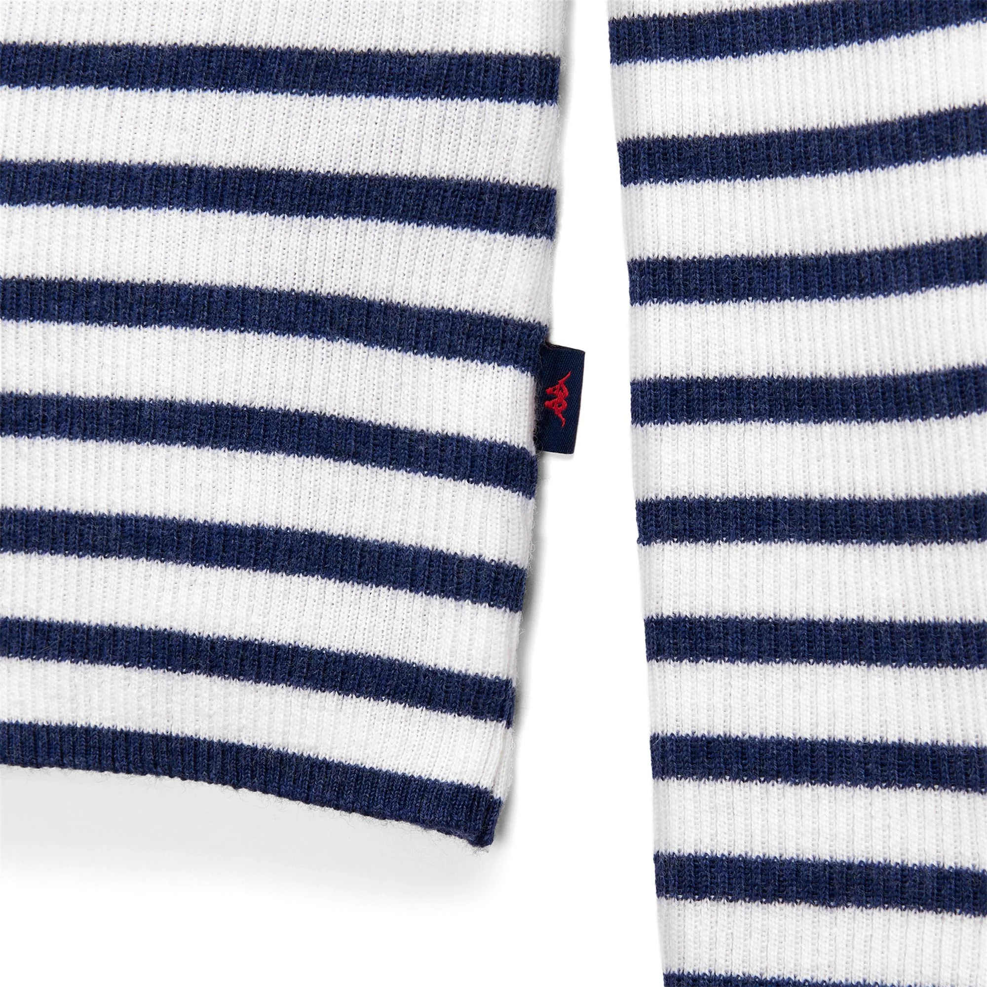SOFI - KNITWEAR - Pull Over - Woman - WHITE NATURAL-BLUE IRIS - Image 3