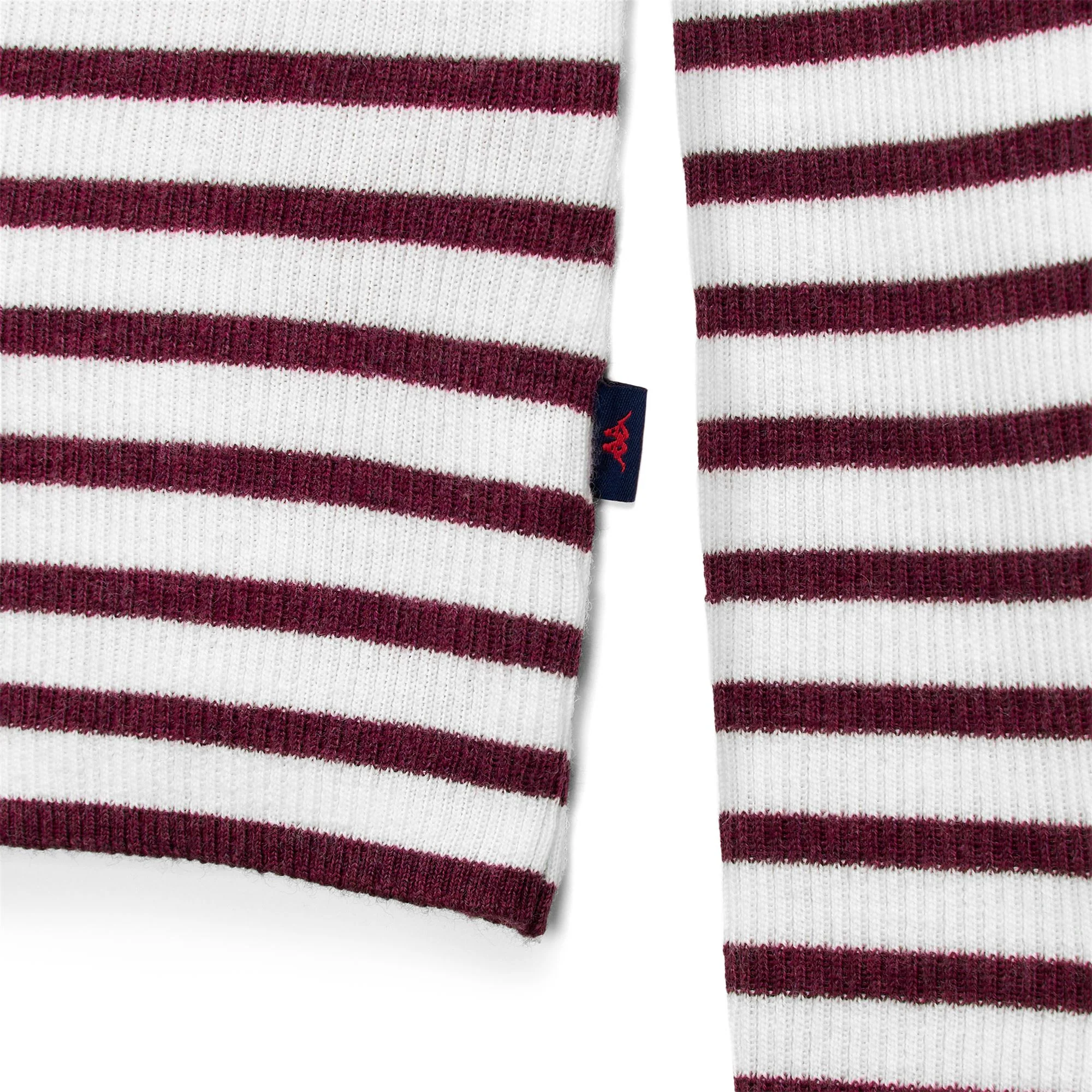 SOFI - KNITWEAR - Pull Over - Woman - WHITE NATURAL-RED POMEGRANATE - Image 3