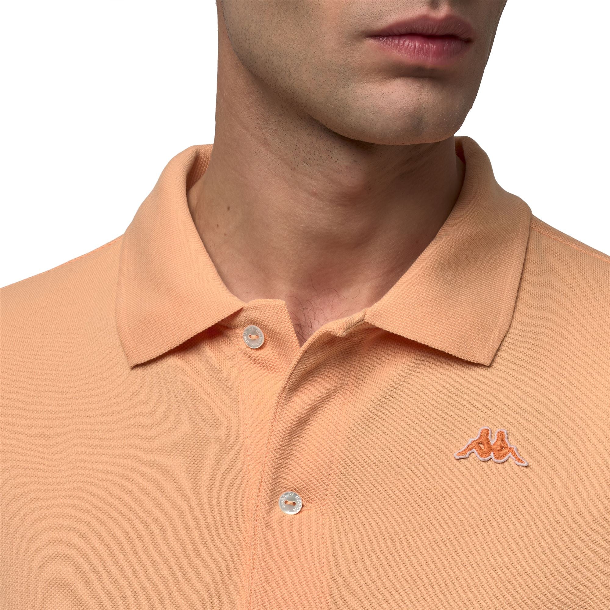 AARAU - La polo Robe di Kappa - Polo - Man - ORANGE CORAL - Image 2