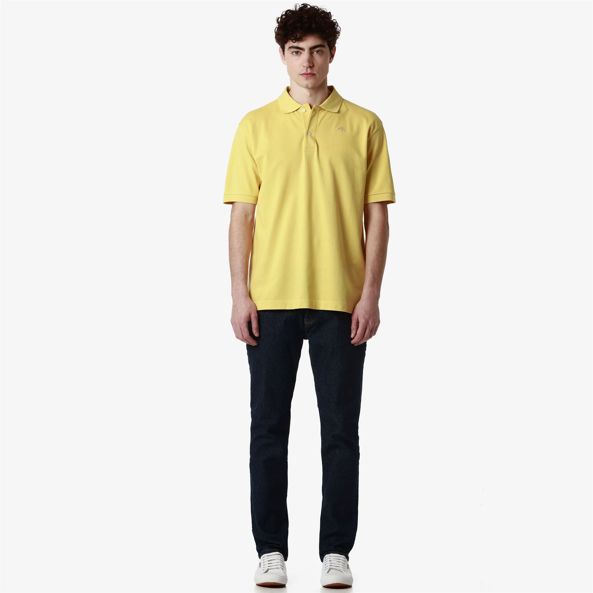 AARAU - La polo Robe di Kappa - Polo - Man - YELLOW LT