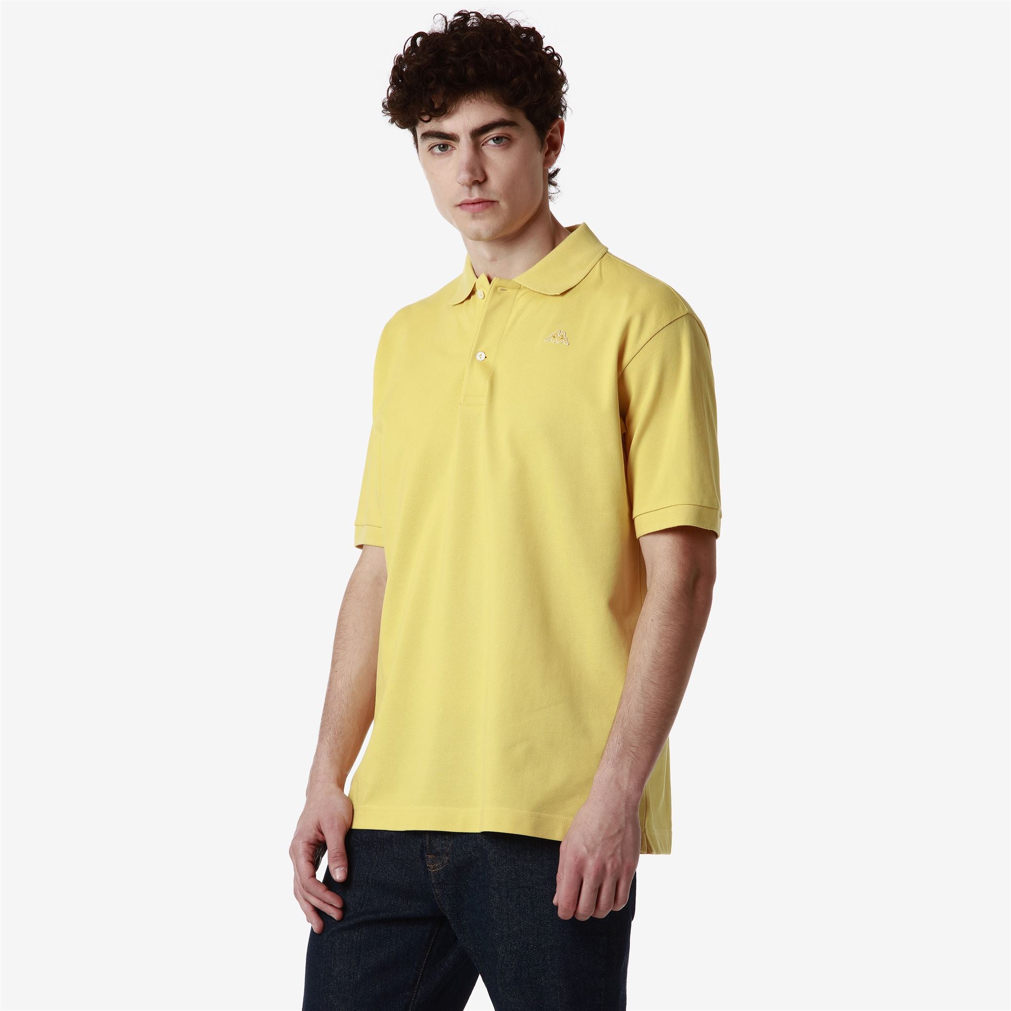 AARAU - La polo Robe di Kappa - Polo - Man - YELLOW LT - Image 4