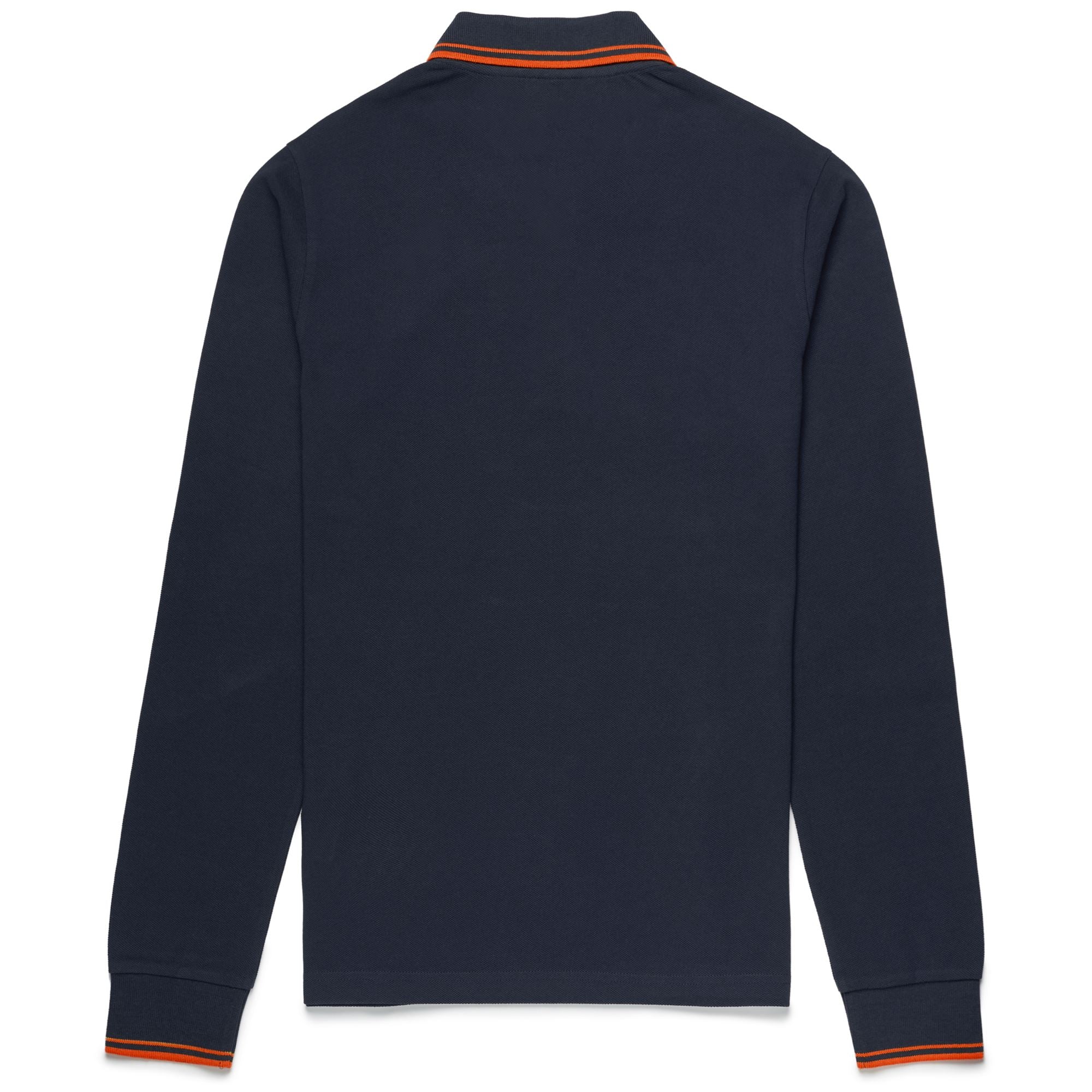 GORD - La polo Robe di Kappa - Polo - Man - BLUE NAVY-ORANGE RED - Image 2