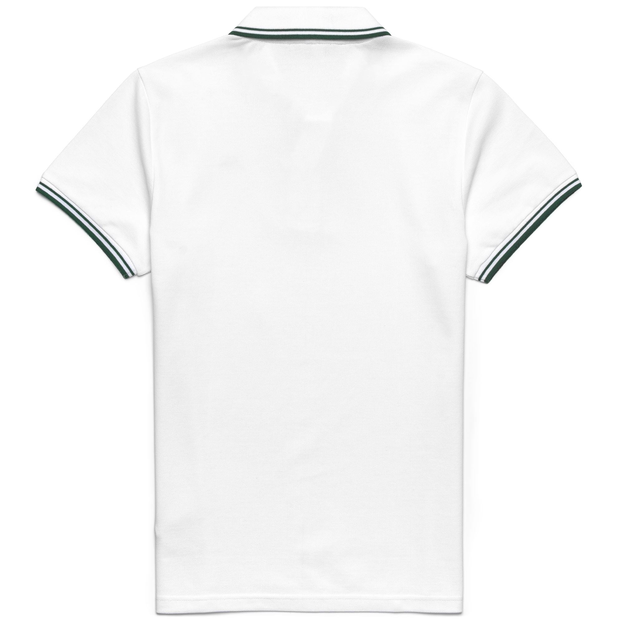 HARRY - La polo Robe di Kappa - Polo - Man - WHITE NATURAL-GREEN EDEN - Image 2
