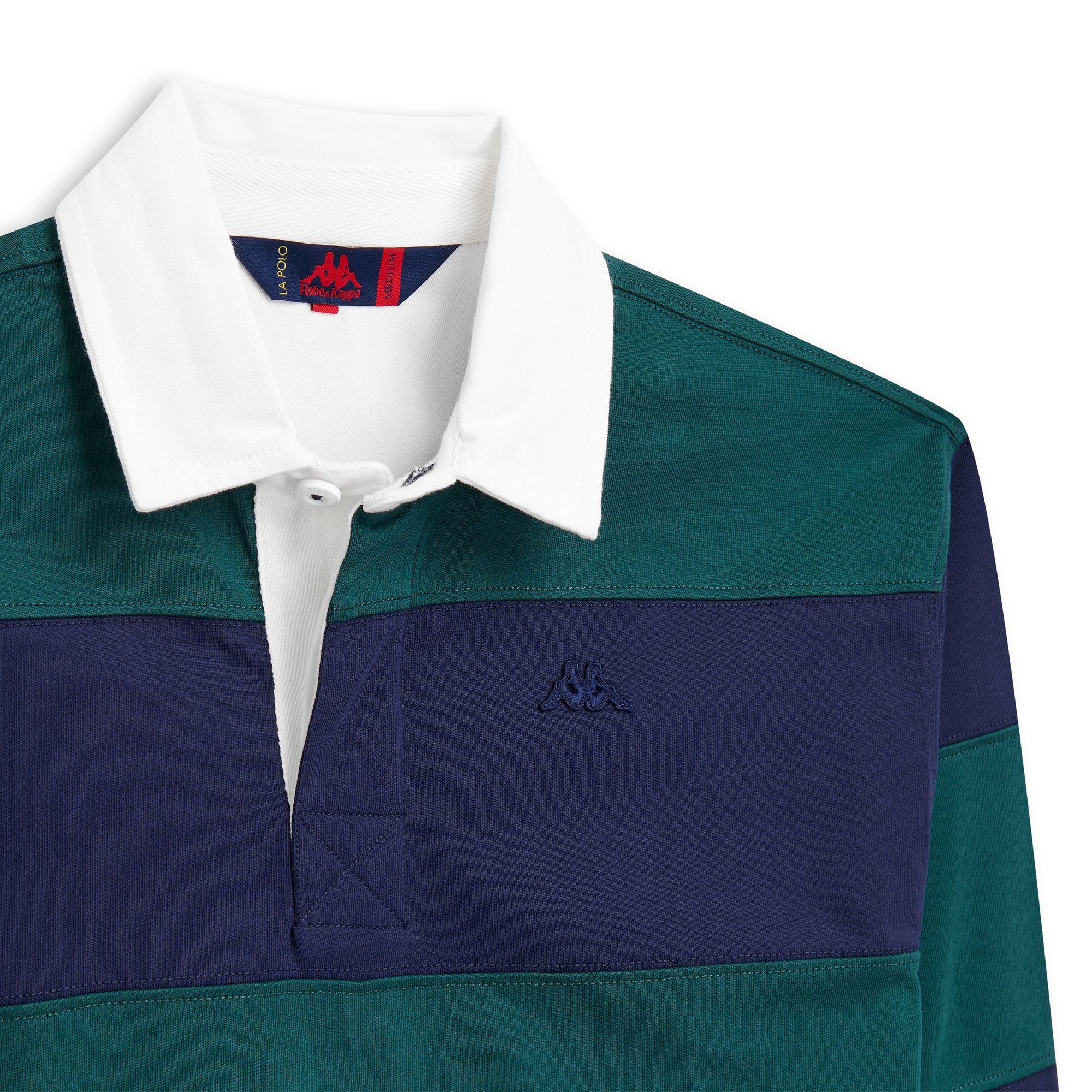 NEW CASPER - La polo Robe di Kappa - Polo - Man - BLUE IRIS-GREEN JUNE - Image 4