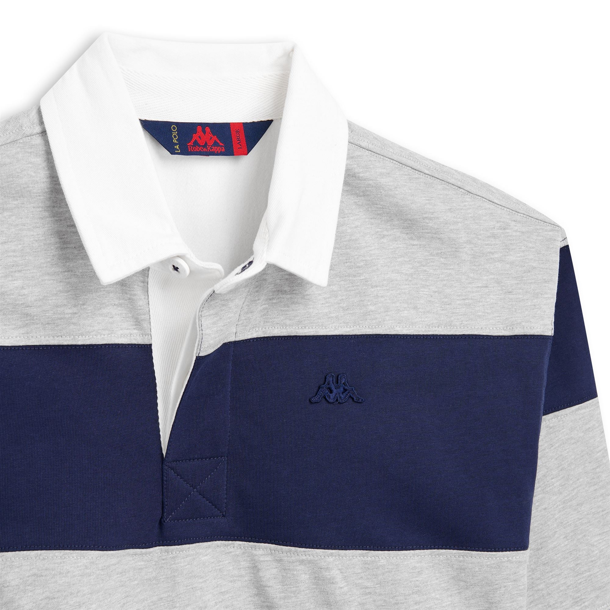 NEW CASPER - La polo Robe di Kappa - Polo - Man - BLUE IRIS-GREY - Image 4
