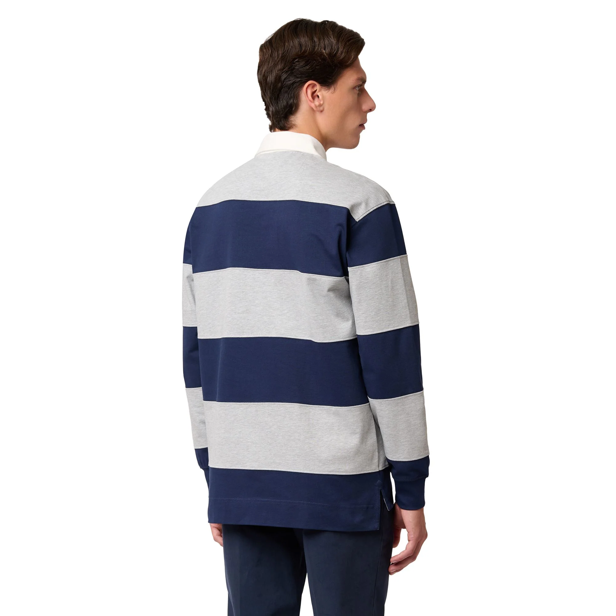 NEW CASPER - La polo Robe di Kappa - Polo - Man - BLUE IRIS-GREY - Image 5
