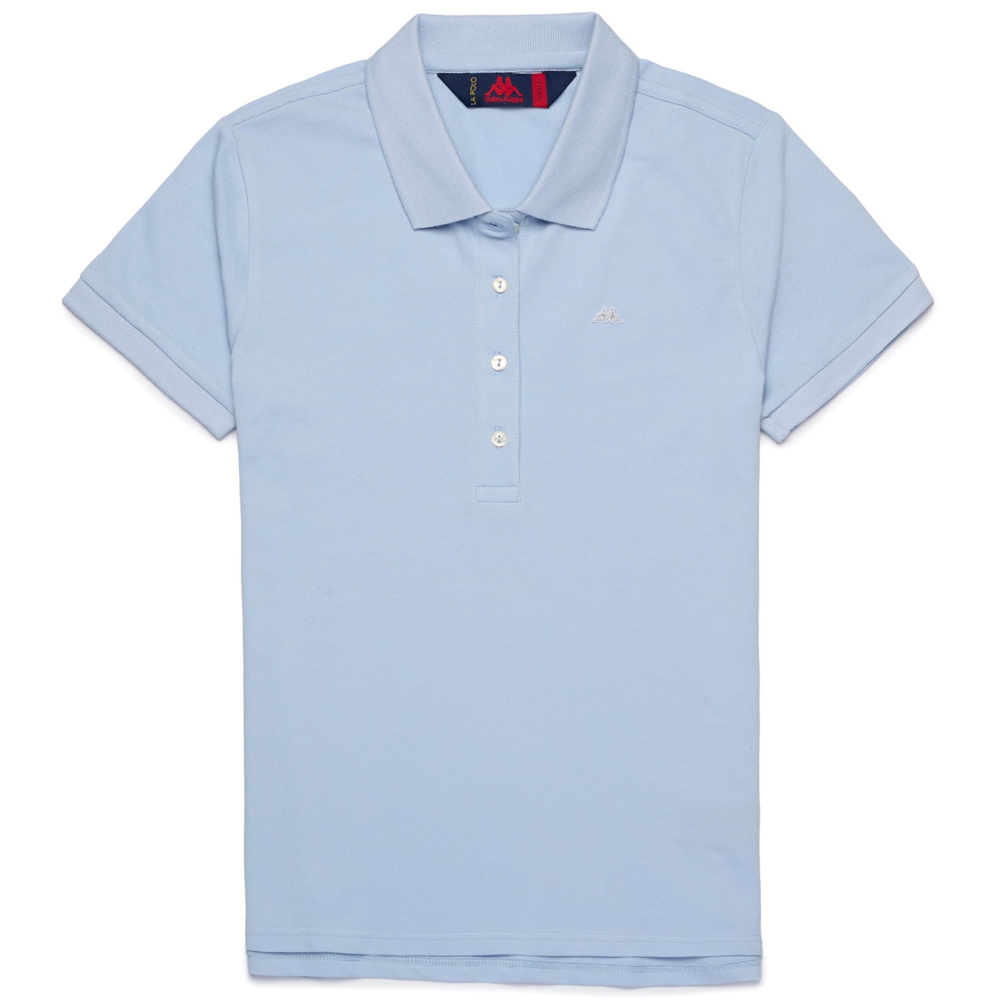 ALIETA - La polo Robe di Kappa - Polo - Woman - AZURE DAYLIGHT-GREY SILVER