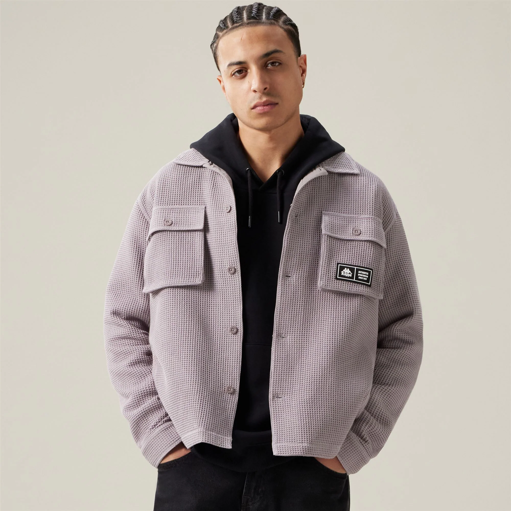 AUTHENTIC NADIR - OVERSHIRT - CLASSIC - Man - GREY LT - Image 6