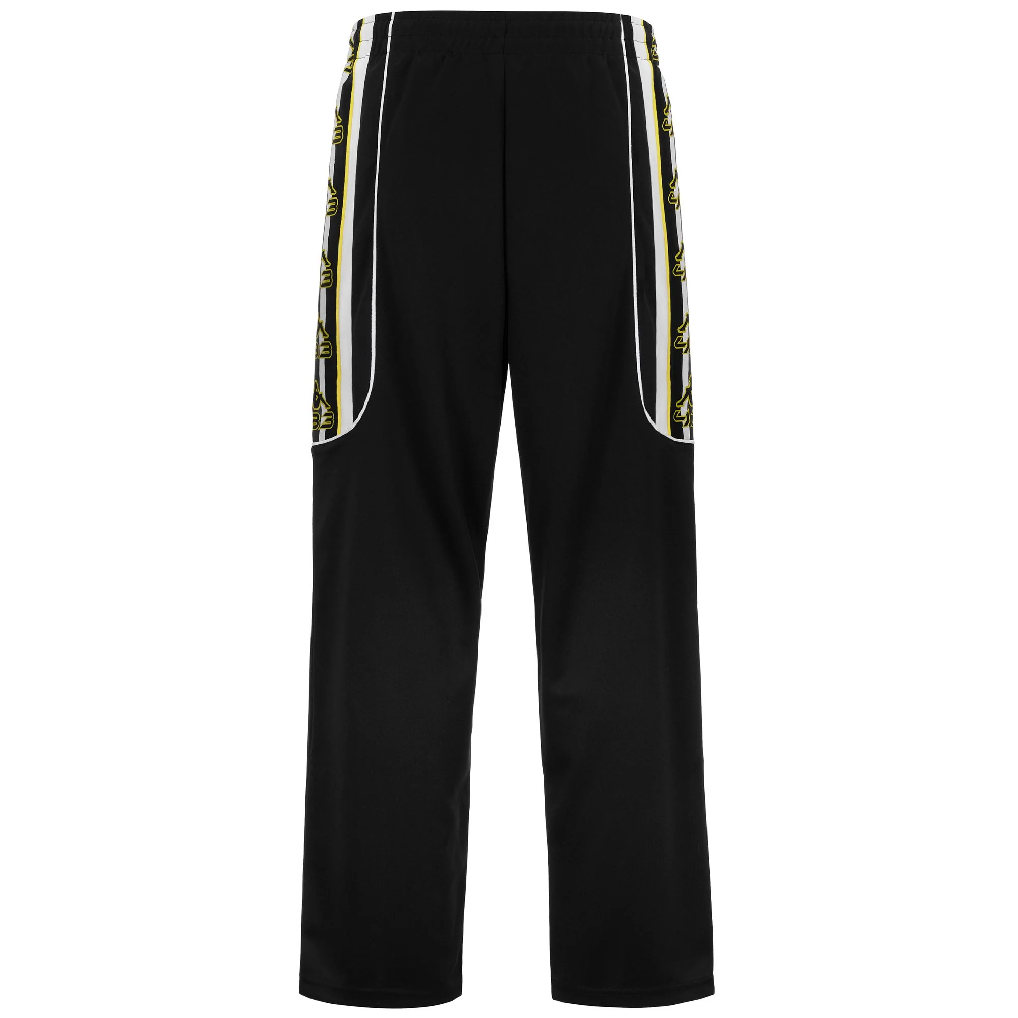 222 BANDA ARESTE 433 - Pants - Sport Trousers - Man - BLACK-WHITE-YELLOW BLAZING - Image 3