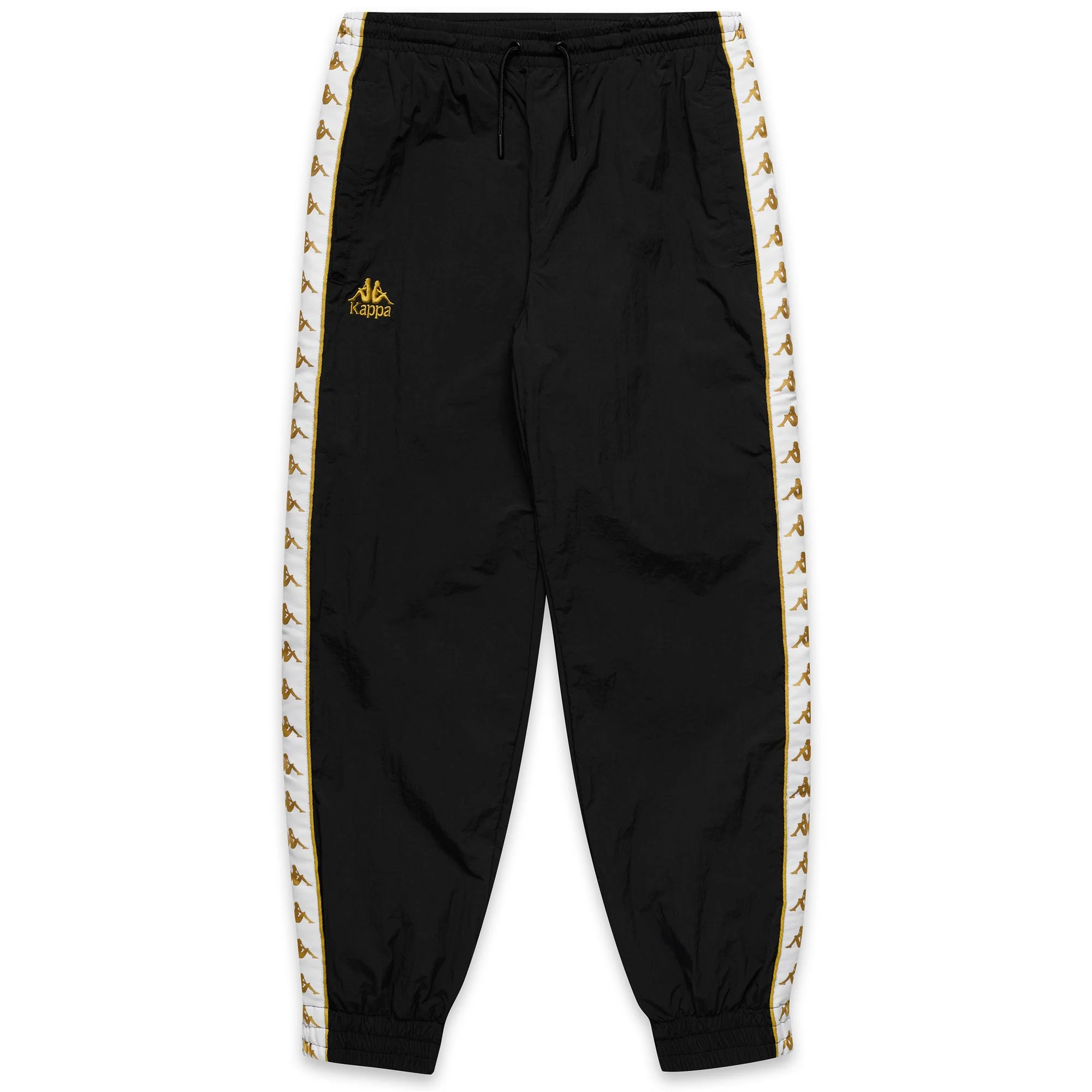 222 BANDA NELDO - Pants - Sport Trousers - Man - BLACK-YELLOW GOLD RICH-WHITE
