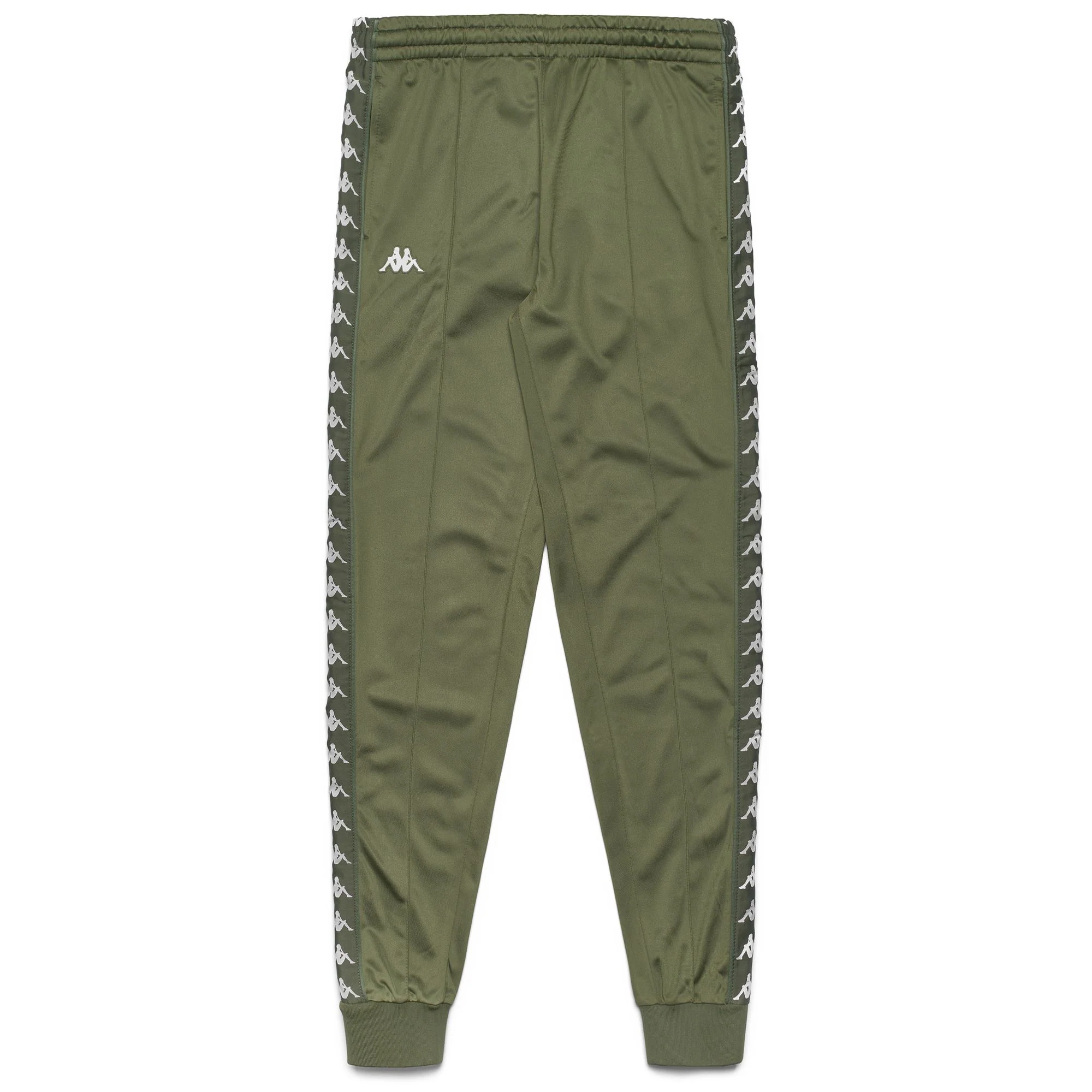 222 BANDA RASTORIA SLIM - Pants - Sport Trousers - Man - GREEN PARSLEY-WHITE