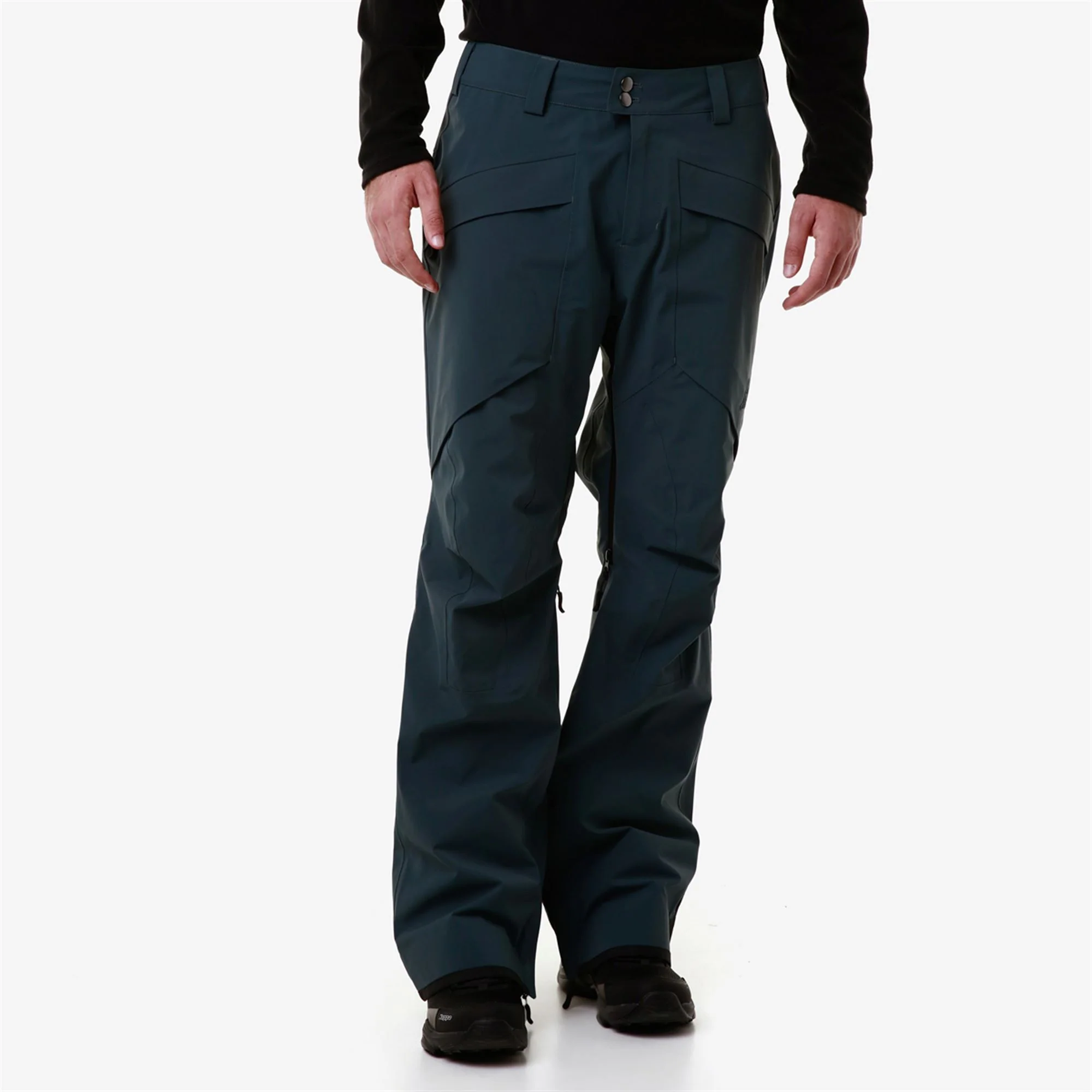 6CENTO 623S - Pants - Sport Trousers - Man - GREY ASPHALT-BLACK