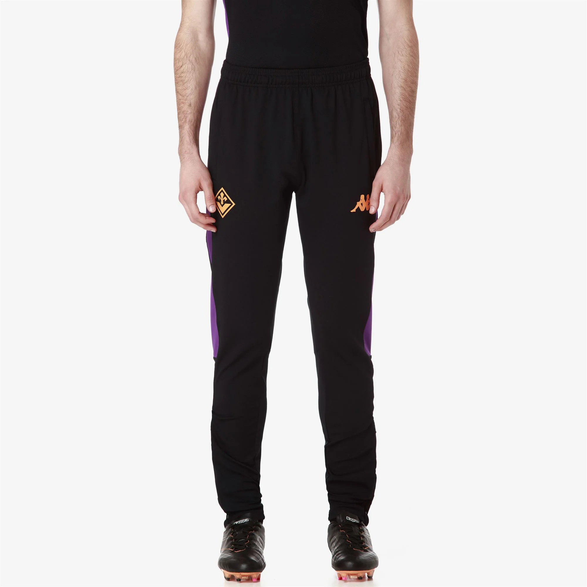 ABUNSZIP PRO 8 FIORENTINA - Pants - Sport Trousers - Man - BLACK-VIOLET INDIGO - Image 4