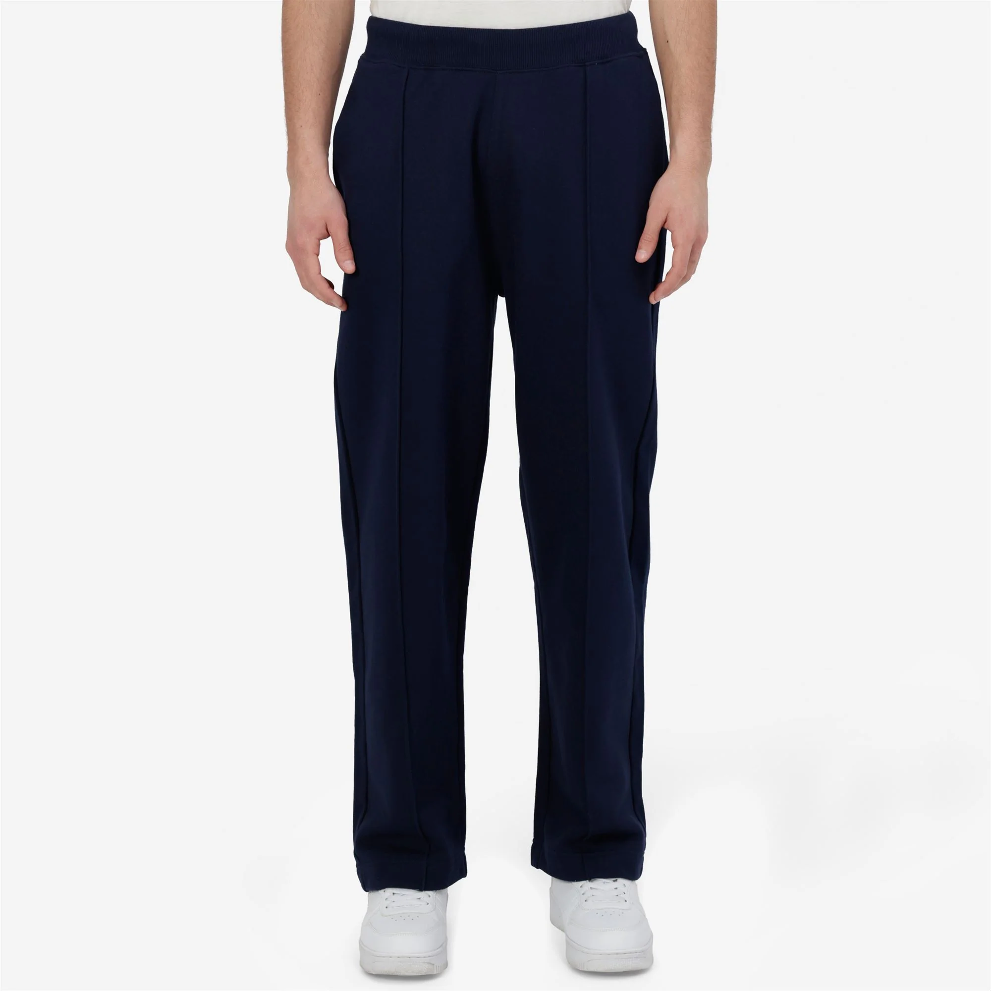 OMES - Pants - Sport Trousers - Man - Blue Iris-White - Image 4