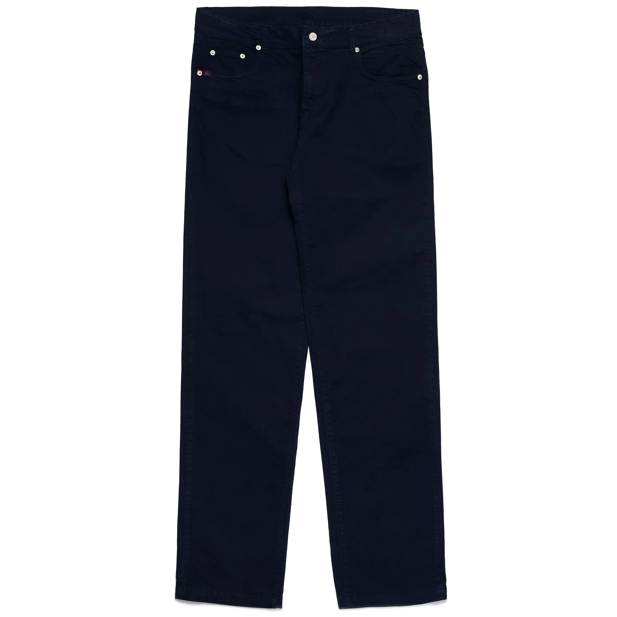 JORMAN COMFORT PEACHED GABARDINE - Pants - 5 Pockets - Man - BLUE NAVY