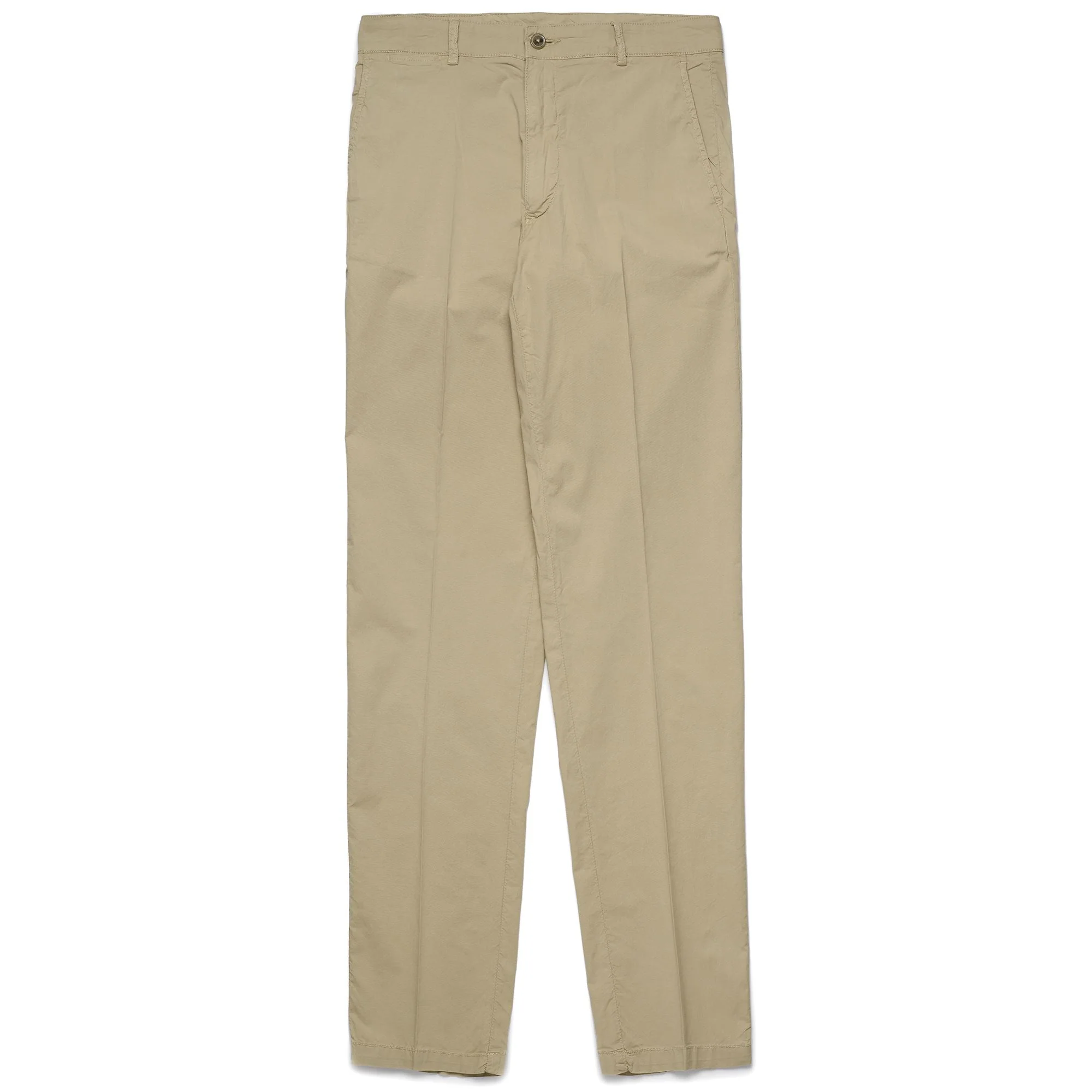 RAFAEL LIGHT POPLIN - Pants - CHINO - Man - GREEN OLMO