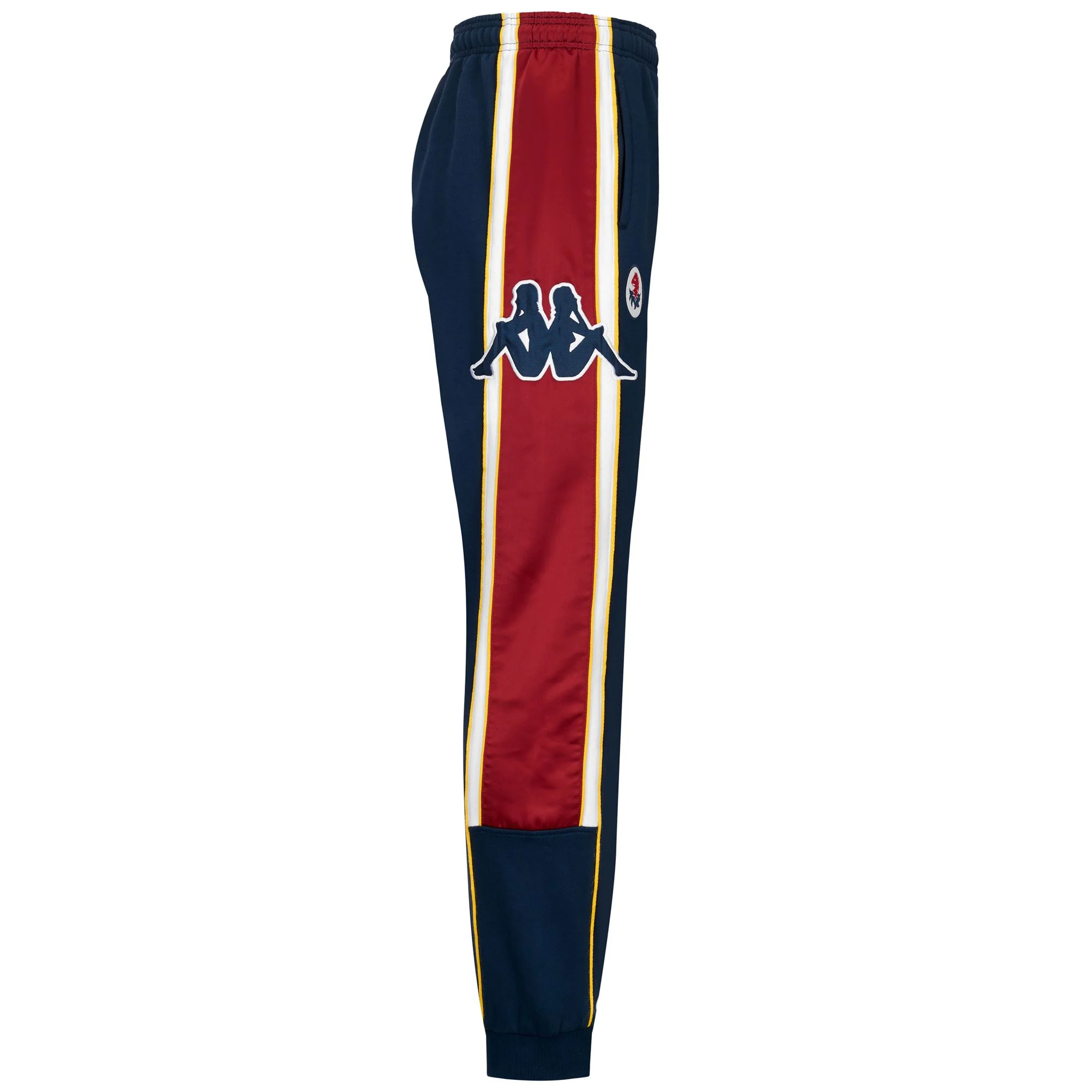 REBUNSET GENOA - Pants - Sport Trousers - Man - BLUE DK-RED DK-WHITE-YELLOW