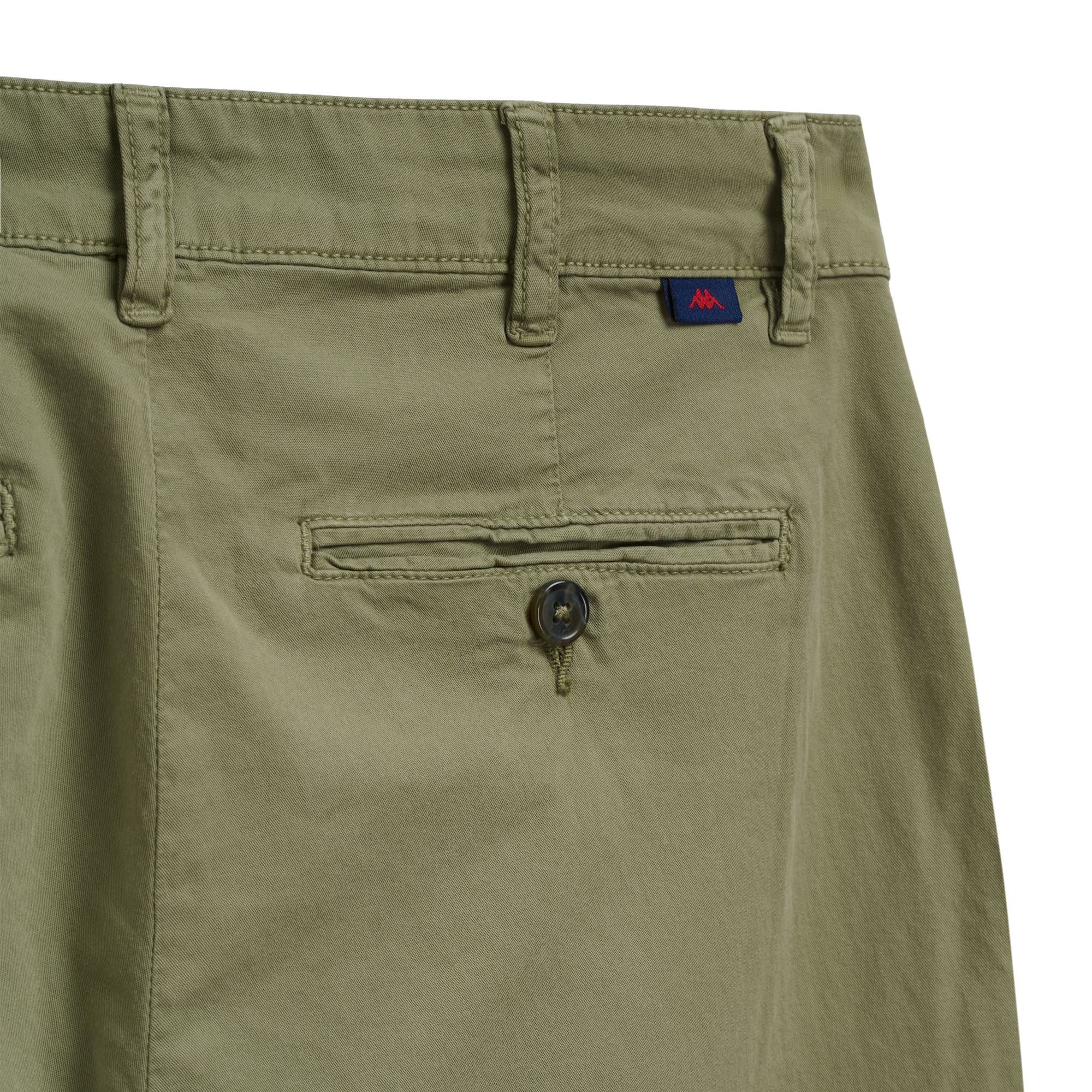 WERNER GABARDINE - Pants - CHINO - Man - GREEN OLIVINE - Image 3