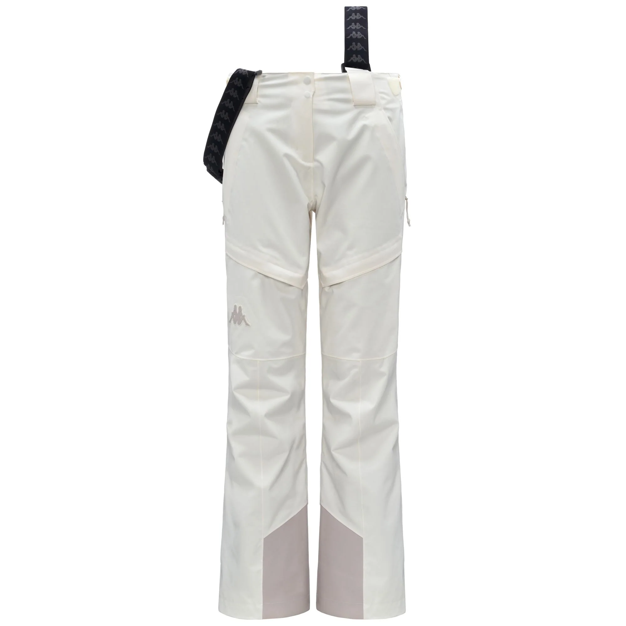 665C - Pants - Sport Trousers - Woman - White Coconut-Beige Stone - Image 2