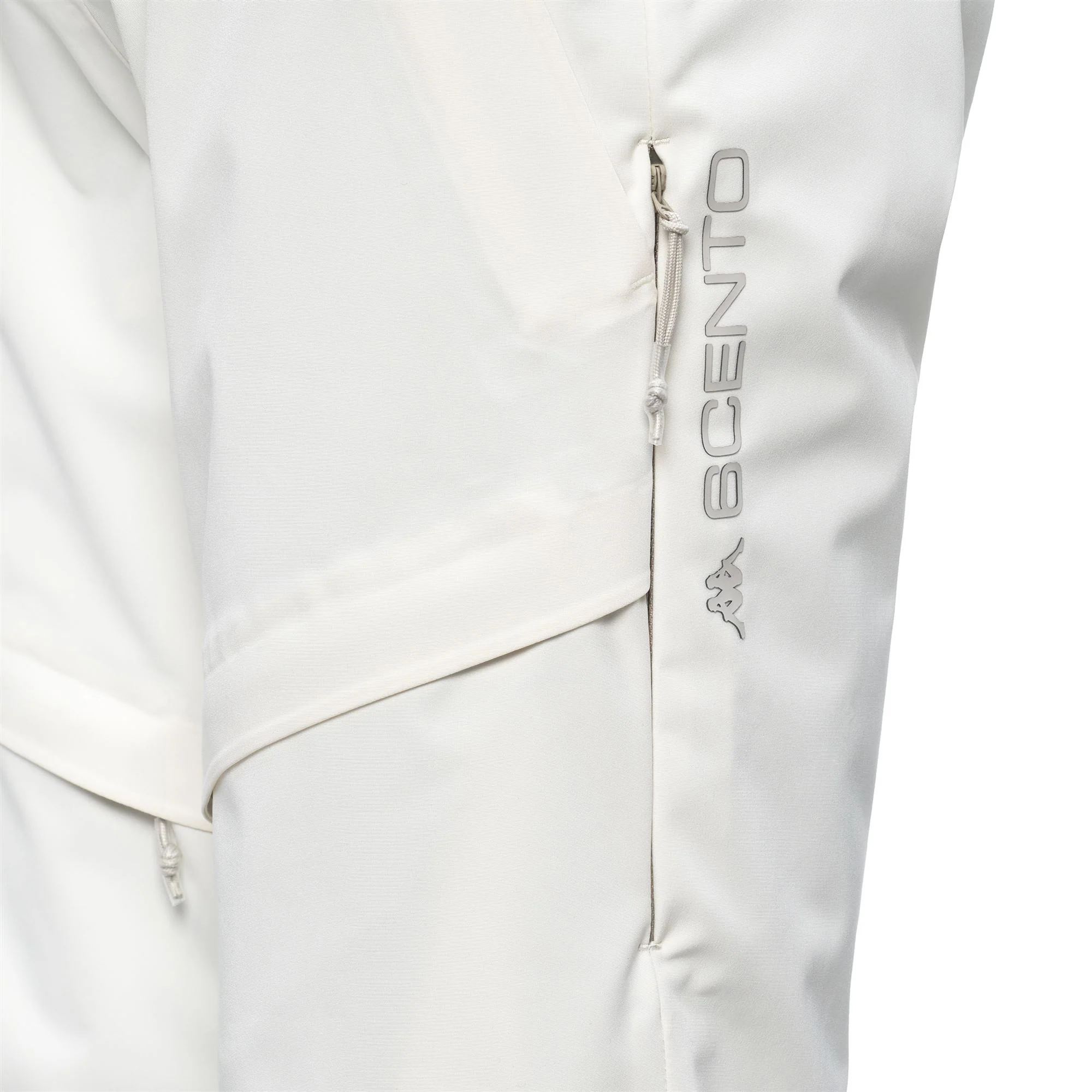 665C - Pants - Sport Trousers - Woman - White Coconut-Beige Stone - Image 4