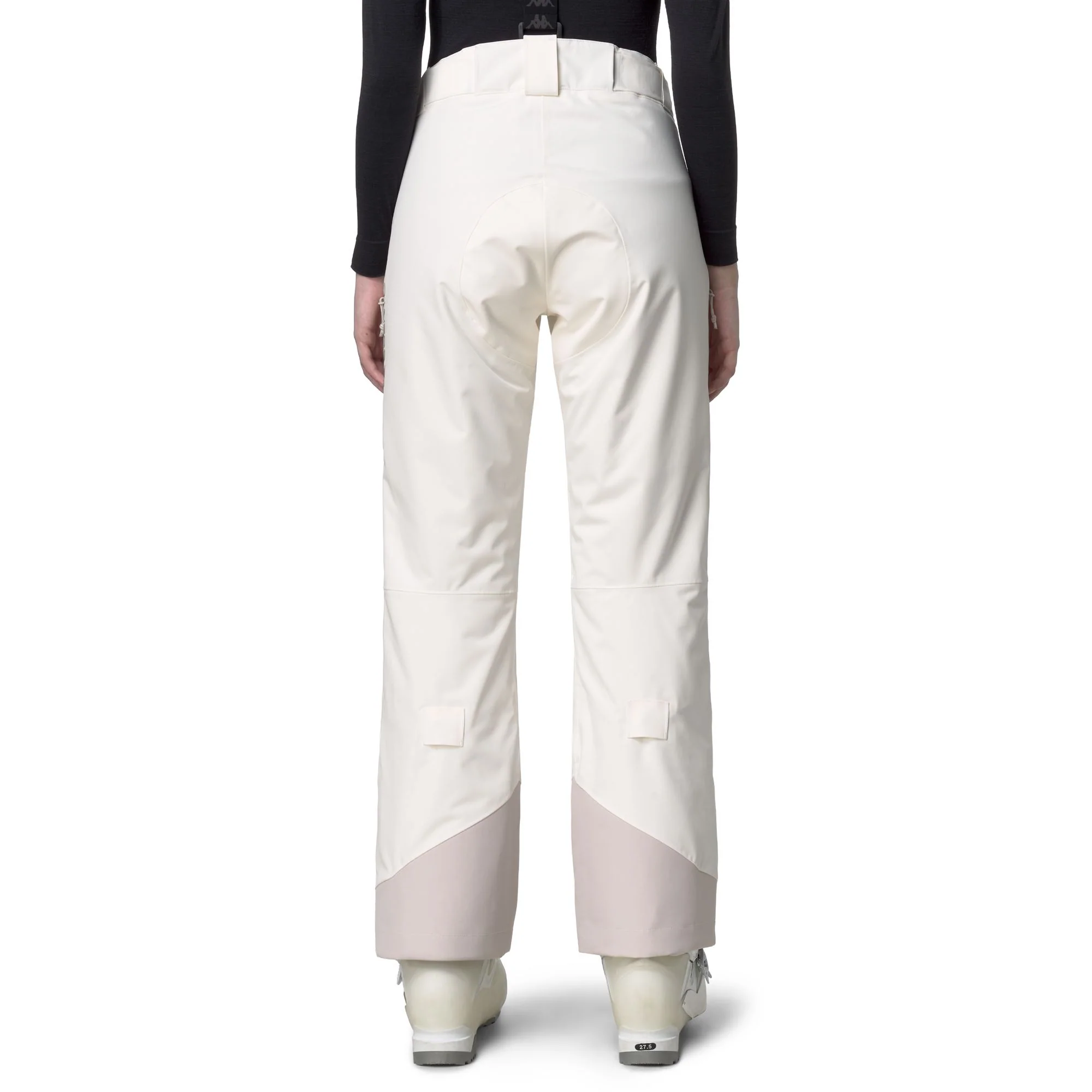 665C - Pants - Sport Trousers - Woman - White Coconut-Beige Stone - Image 6